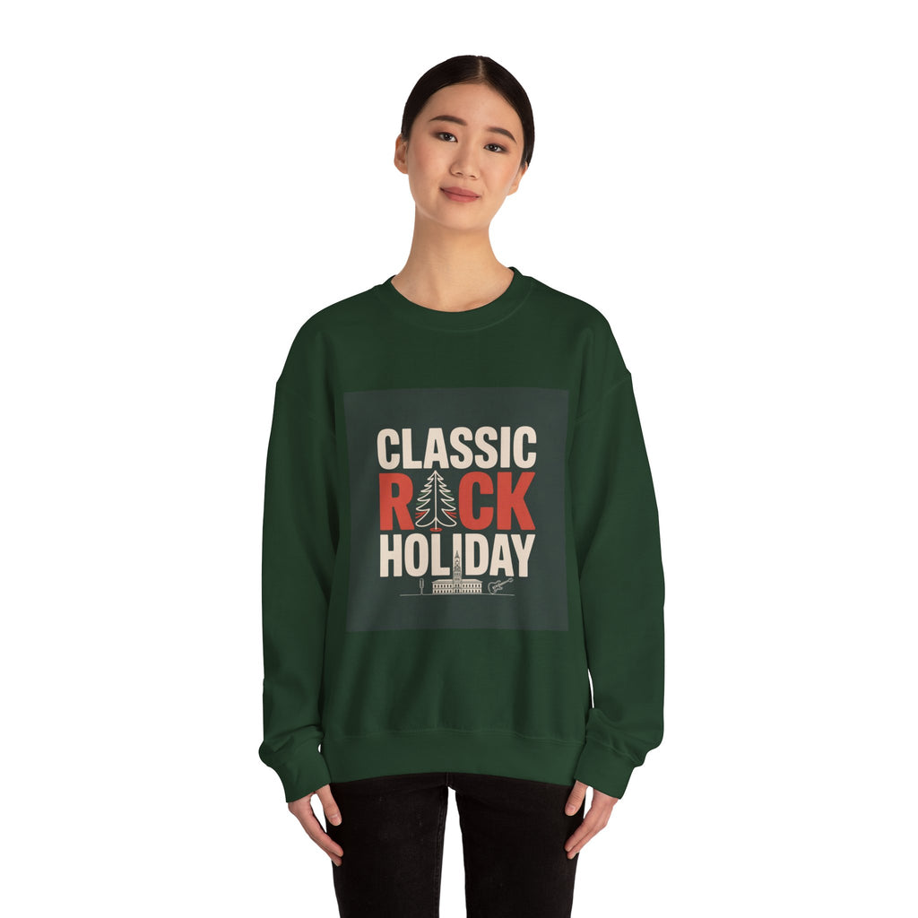Classic Rock Holiday Unisex Crewneck Sweatshirt