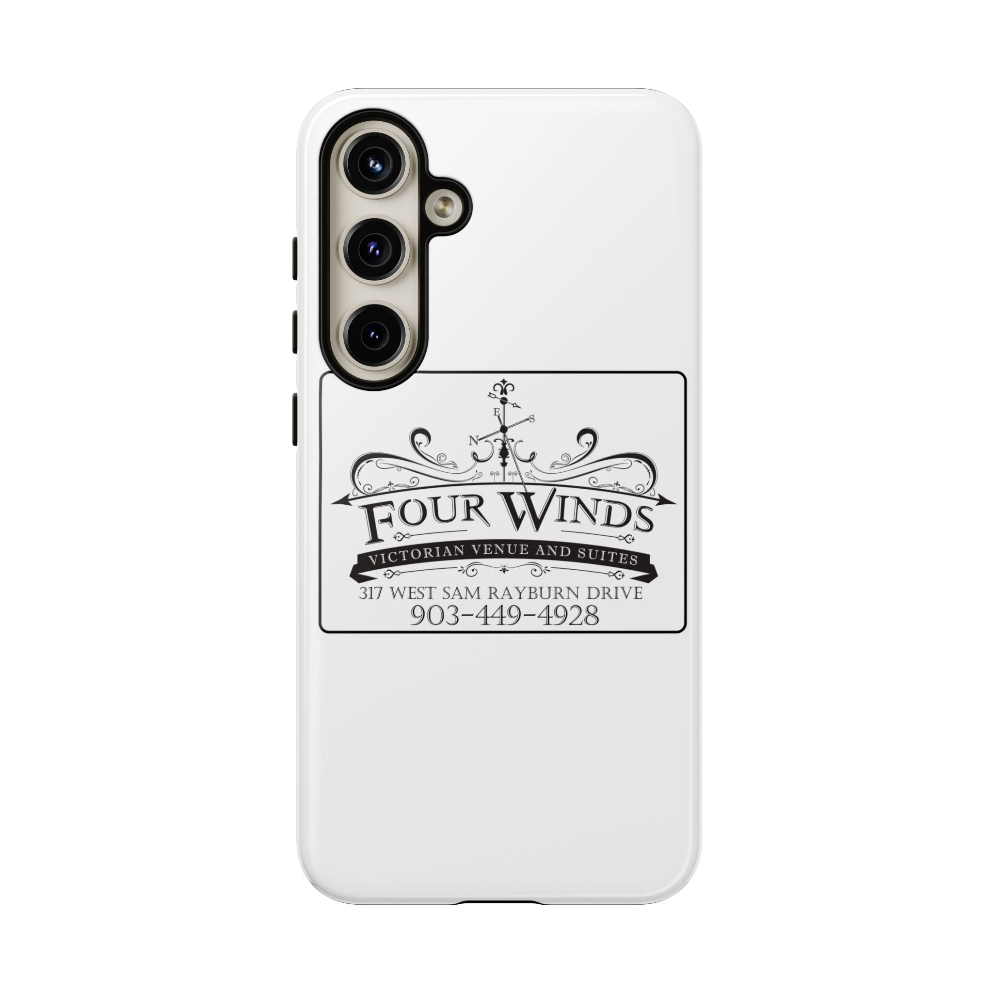 Victorian Style Phone Case with Custom Logo | Tough Cases, Custom Phone Accessory, Elegant Gift, Unique Design, Personalized Tech
