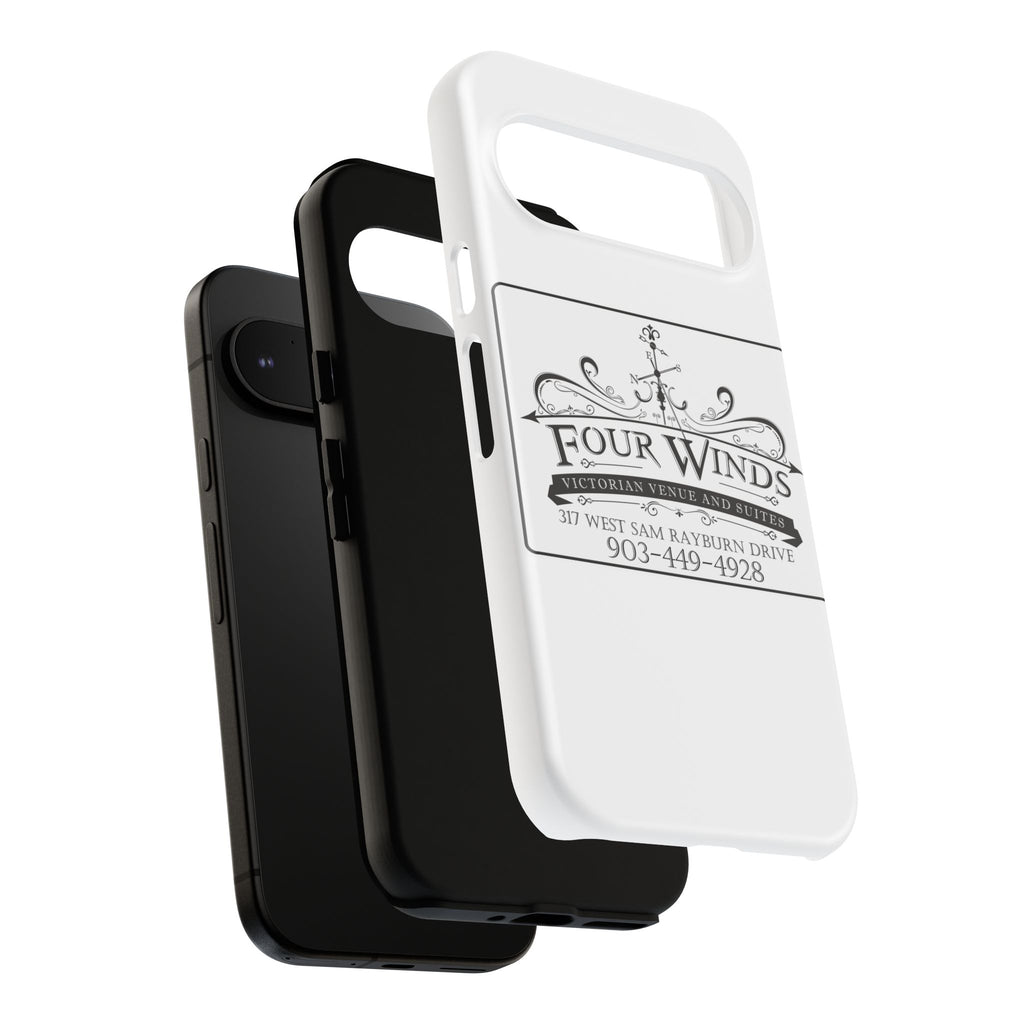 Victorian Style Phone Case with Custom Logo | Tough Cases, Custom Phone Accessory, Elegant Gift, Unique Design, Personalized Tech