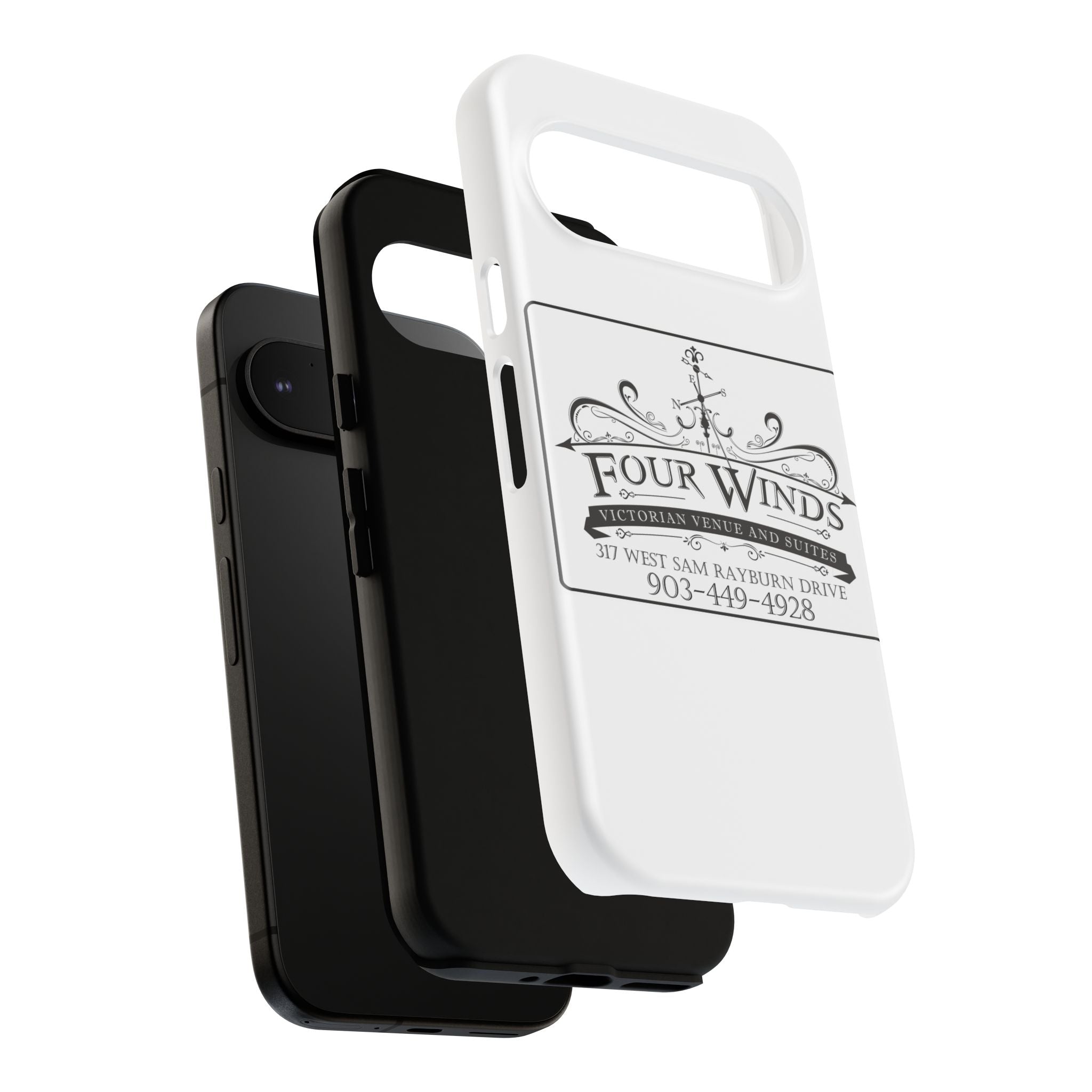 Victorian Style Phone Case with Custom Logo | Tough Cases, Custom Phone Accessory, Elegant Gift, Unique Design, Personalized Tech