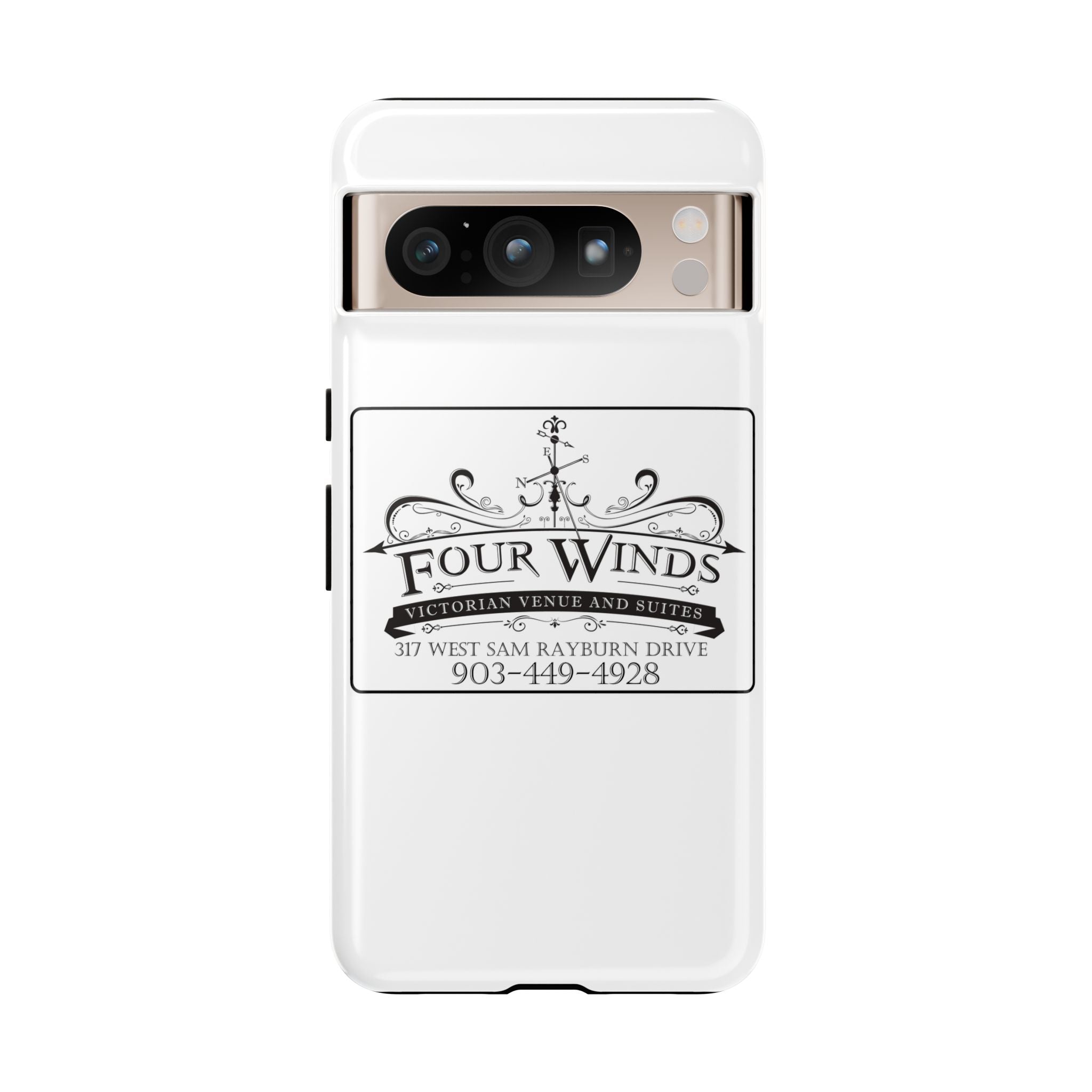Victorian Style Phone Case with Custom Logo | Tough Cases, Custom Phone Accessory, Elegant Gift, Unique Design, Personalized Tech