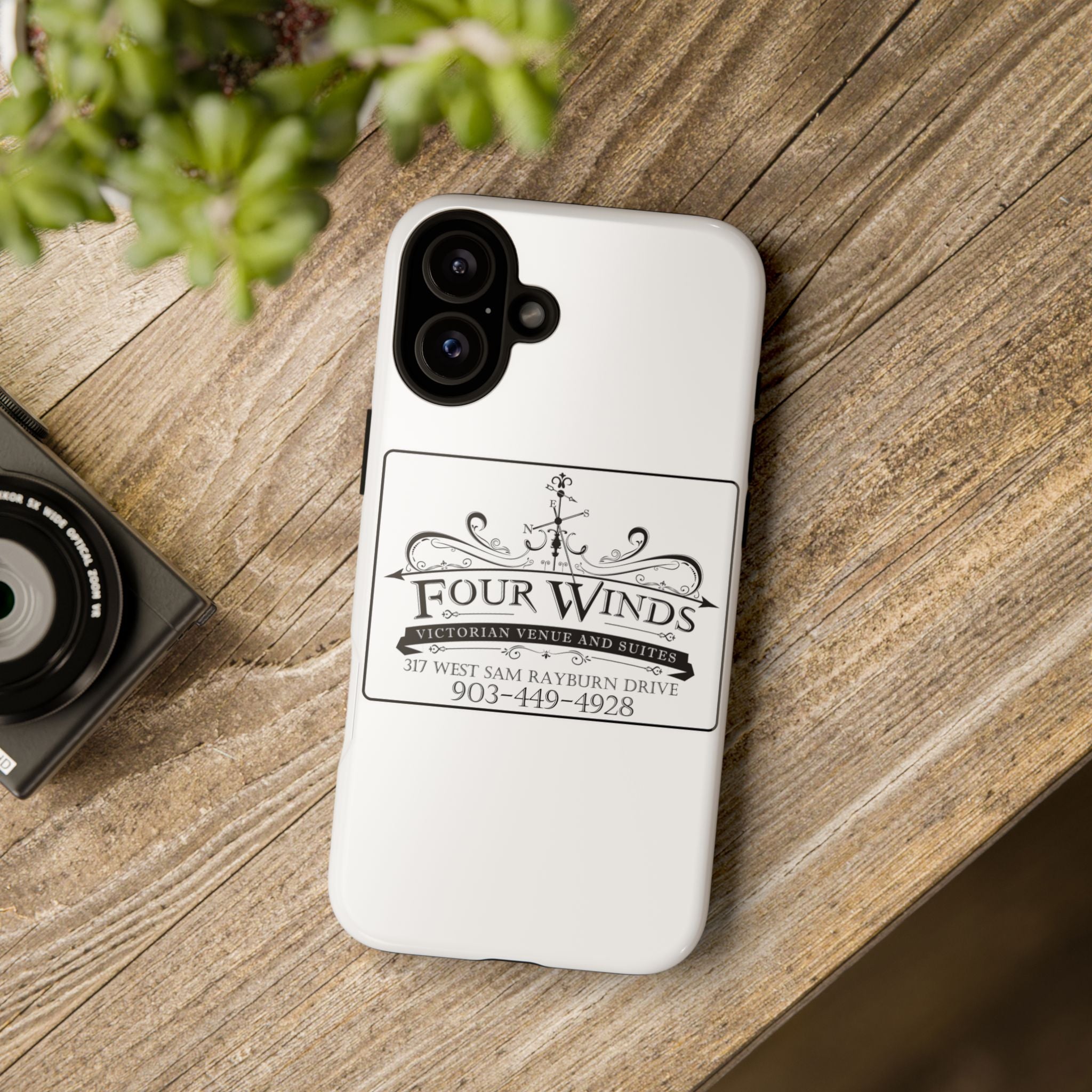 Victorian Style Phone Case with Custom Logo | Tough Cases, Custom Phone Accessory, Elegant Gift, Unique Design, Personalized Tech