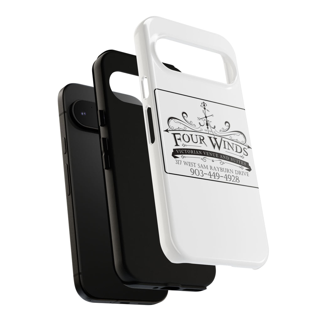 Victorian Style Phone Case with Custom Logo | Tough Cases, Custom Phone Accessory, Elegant Gift, Unique Design, Personalized Tech