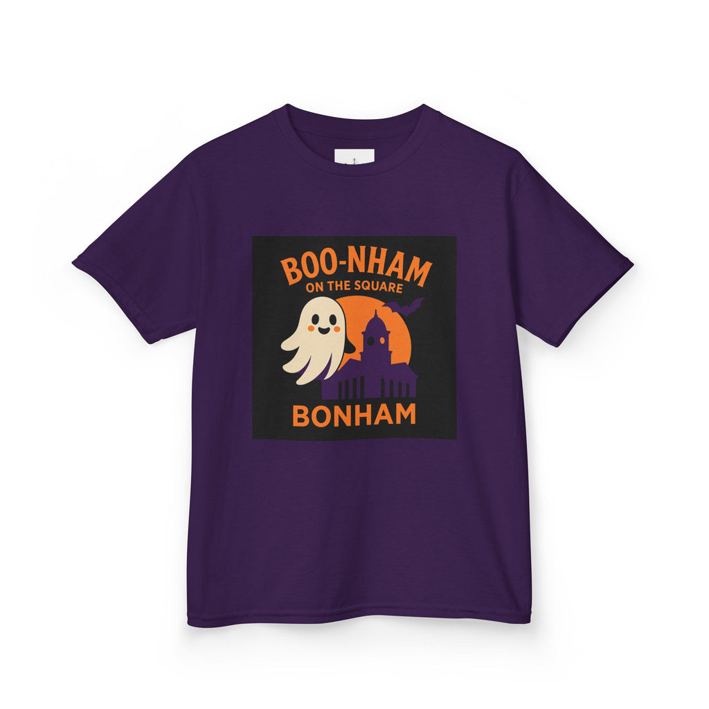 Boo-Nham Halloween Kids Tee, Fun Fall Shirt, Spooky Ghost Tee, Halloween Costume Top, Kids Halloween Apparel