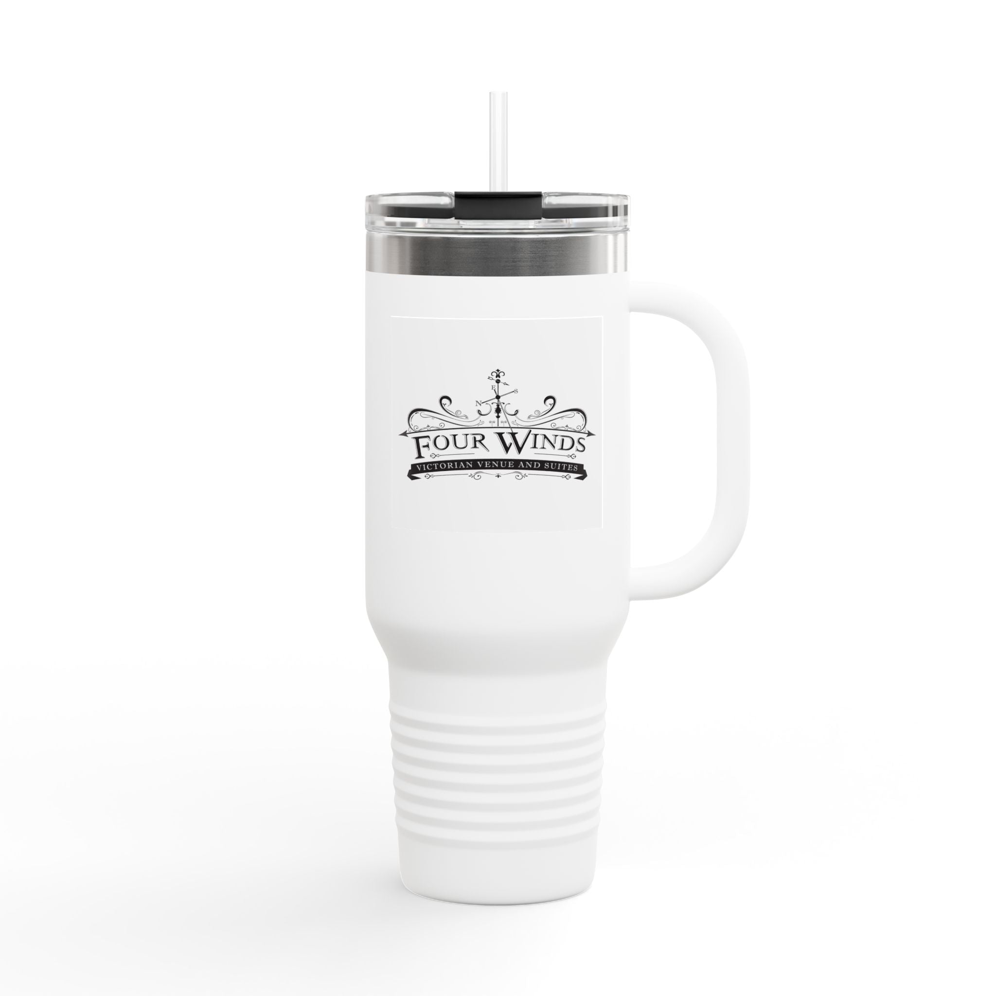 Travel Mug with Print, Insulated Coffee Cup, 40oz Stainless Steel Tumbler, Personalized Beverage Container, Gifts for Travelers, [...]