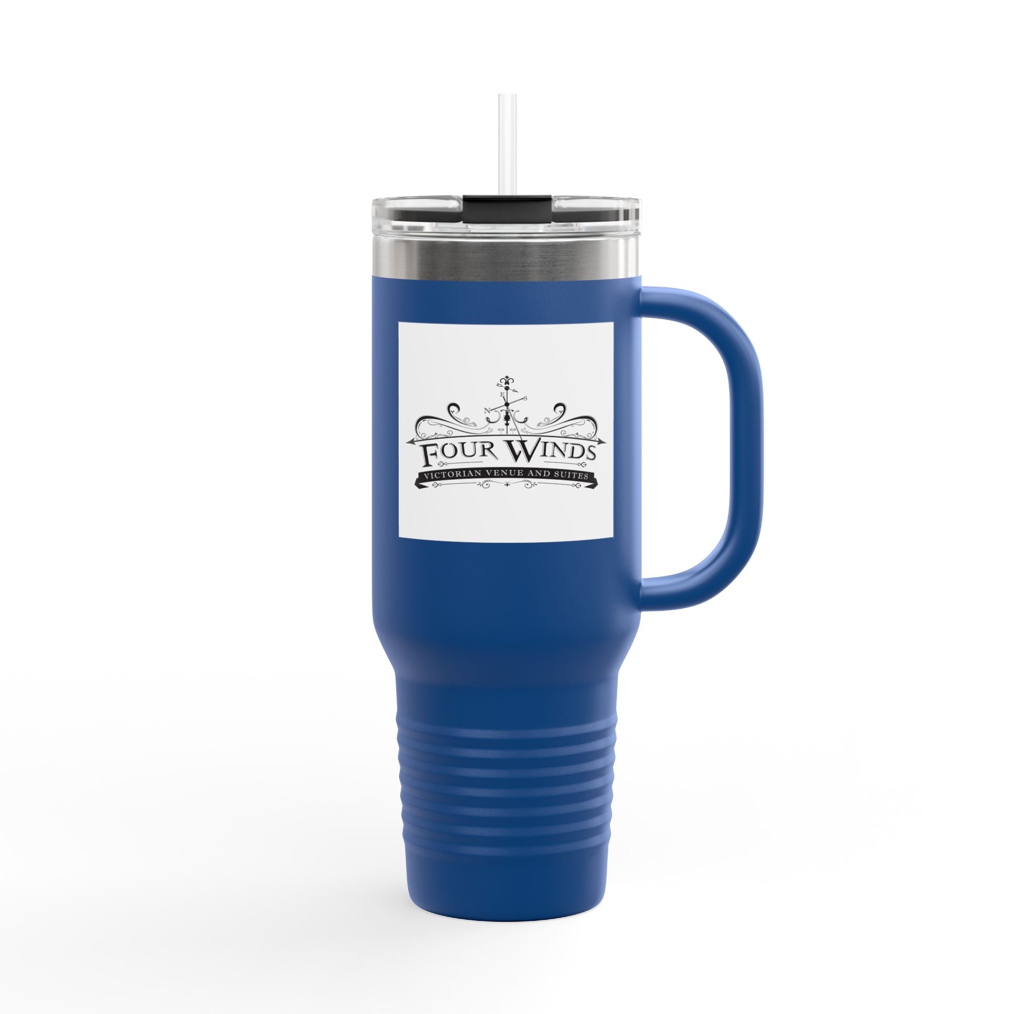 Travel Mug with Print, Insulated Coffee Cup, 40oz Stainless Steel Tumbler, Personalized Beverage Container, Gifts for Travelers, [...]