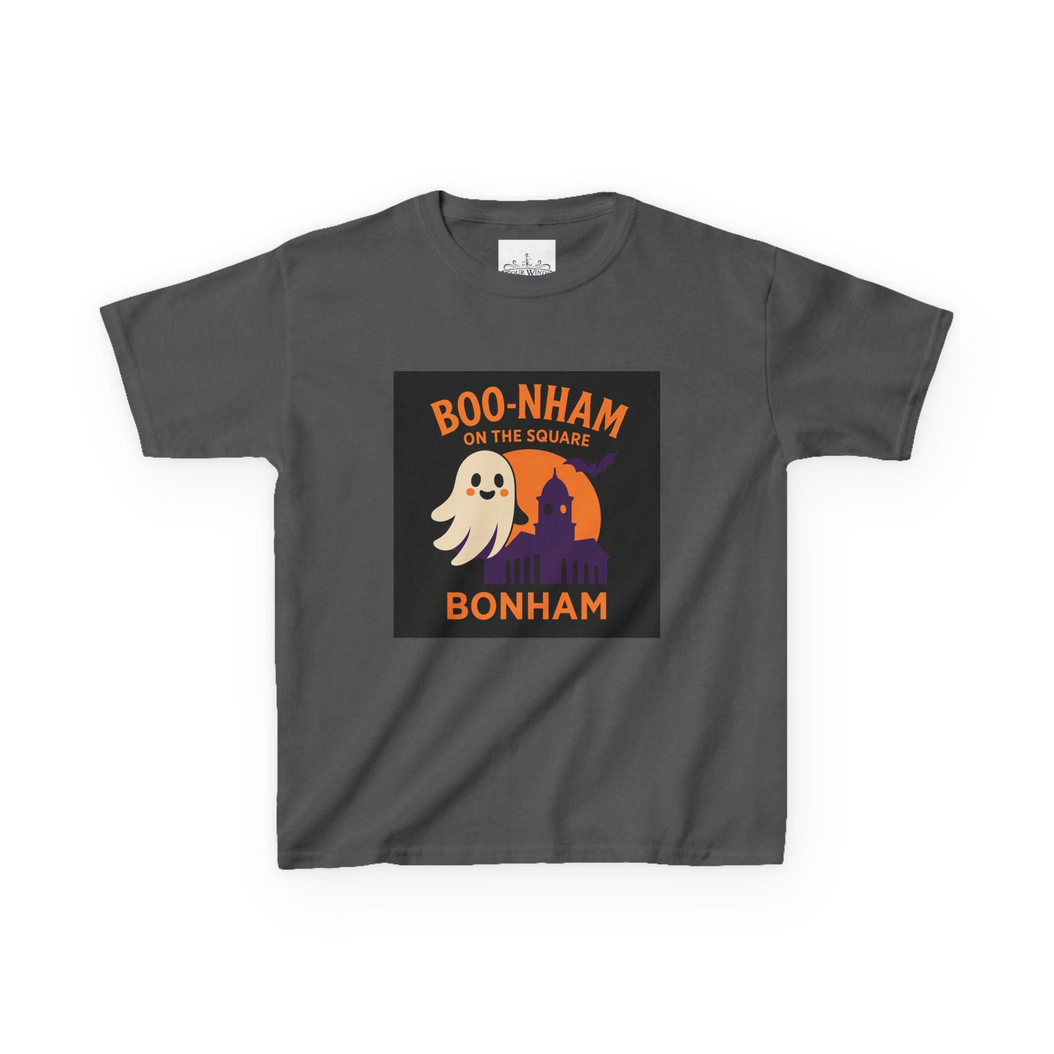 Boo-Nham Halloween Kids Tee, Fun Fall Shirt, Spooky Ghost Tee, Halloween Costume Top, Kids Halloween Apparel