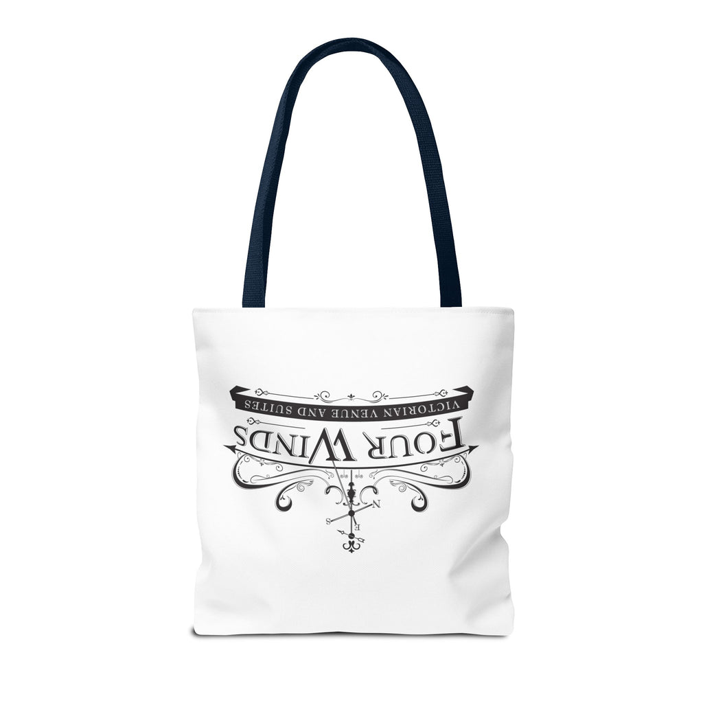 Victorian Venue Tote Bag, Stylish Eco-Friendly Tote, Four Winds Design, Perfect Gift for Events, Unique Shopping Bag, Bookstore Tote