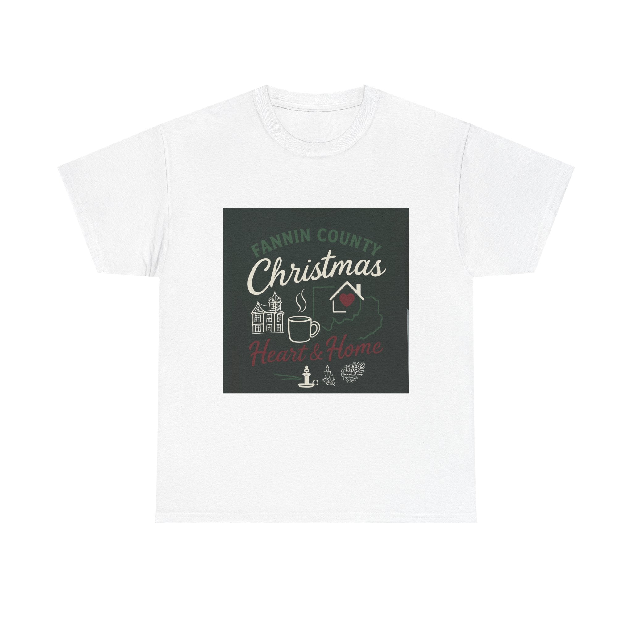Fannin County Christmas Tee - Homely & Cozy Holiday Shirt