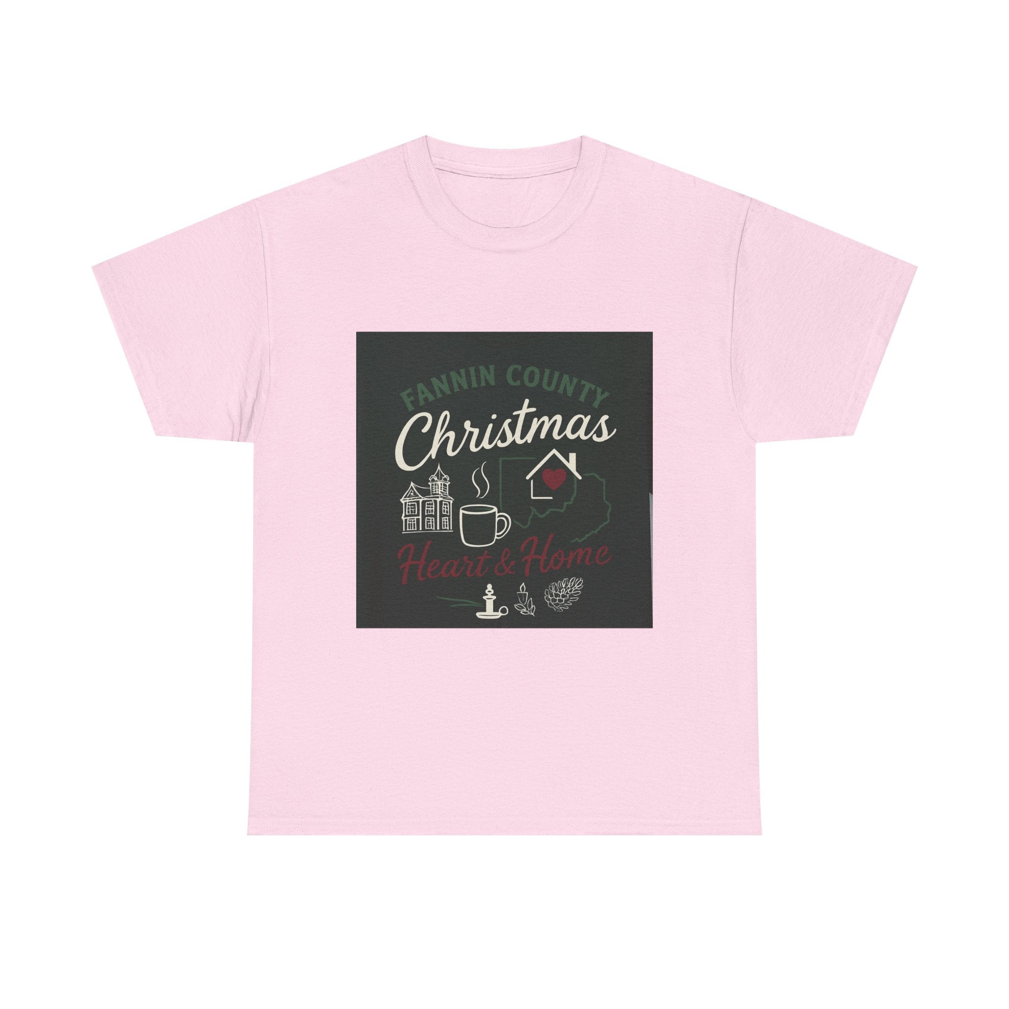 Fannin County Christmas Tee - Homely & Cozy Holiday Shirt