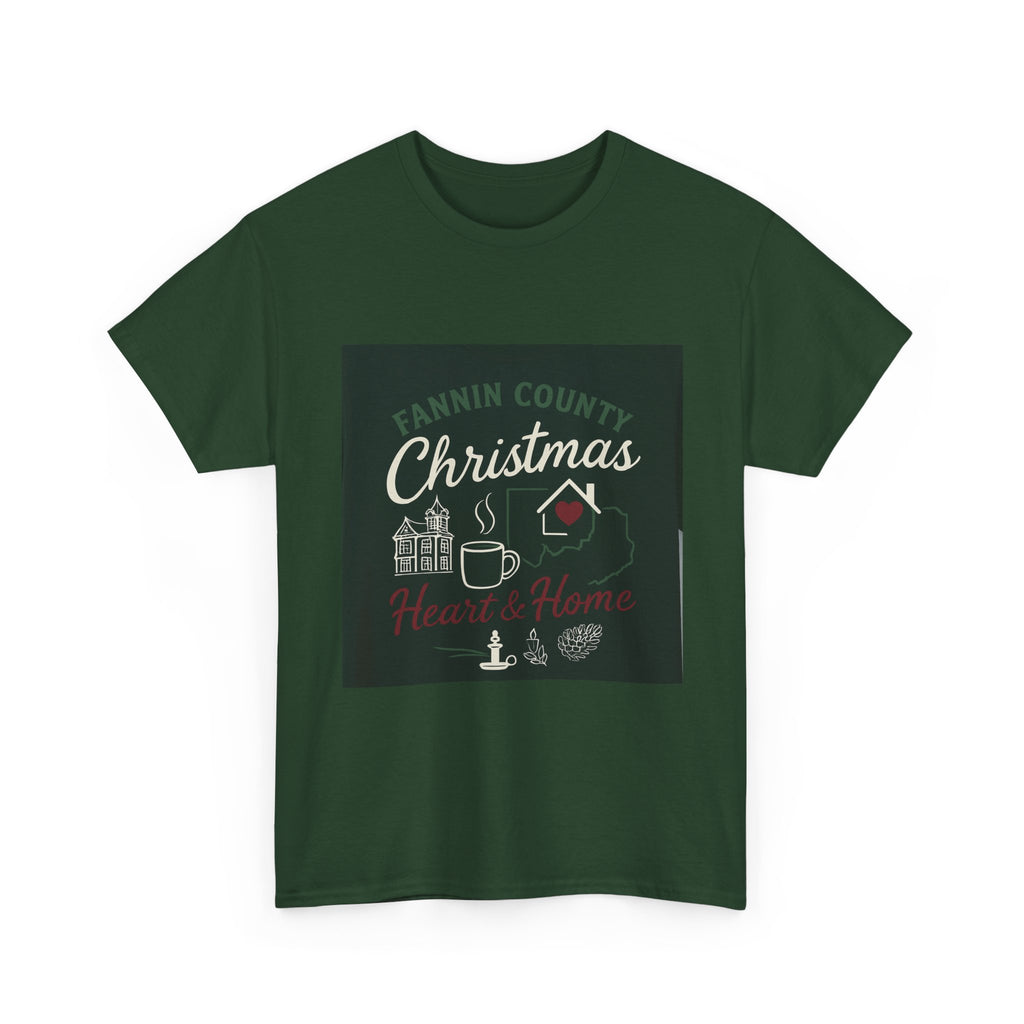Fannin County Christmas Tee - Homely & Cozy Holiday Shirt