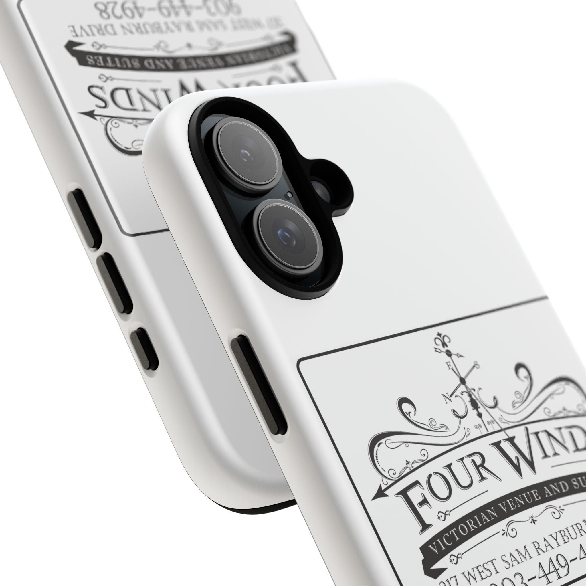 Victorian Style Phone Case with Custom Logo | Tough Cases, Custom Phone Accessory, Elegant Gift, Unique Design, Personalized Tech