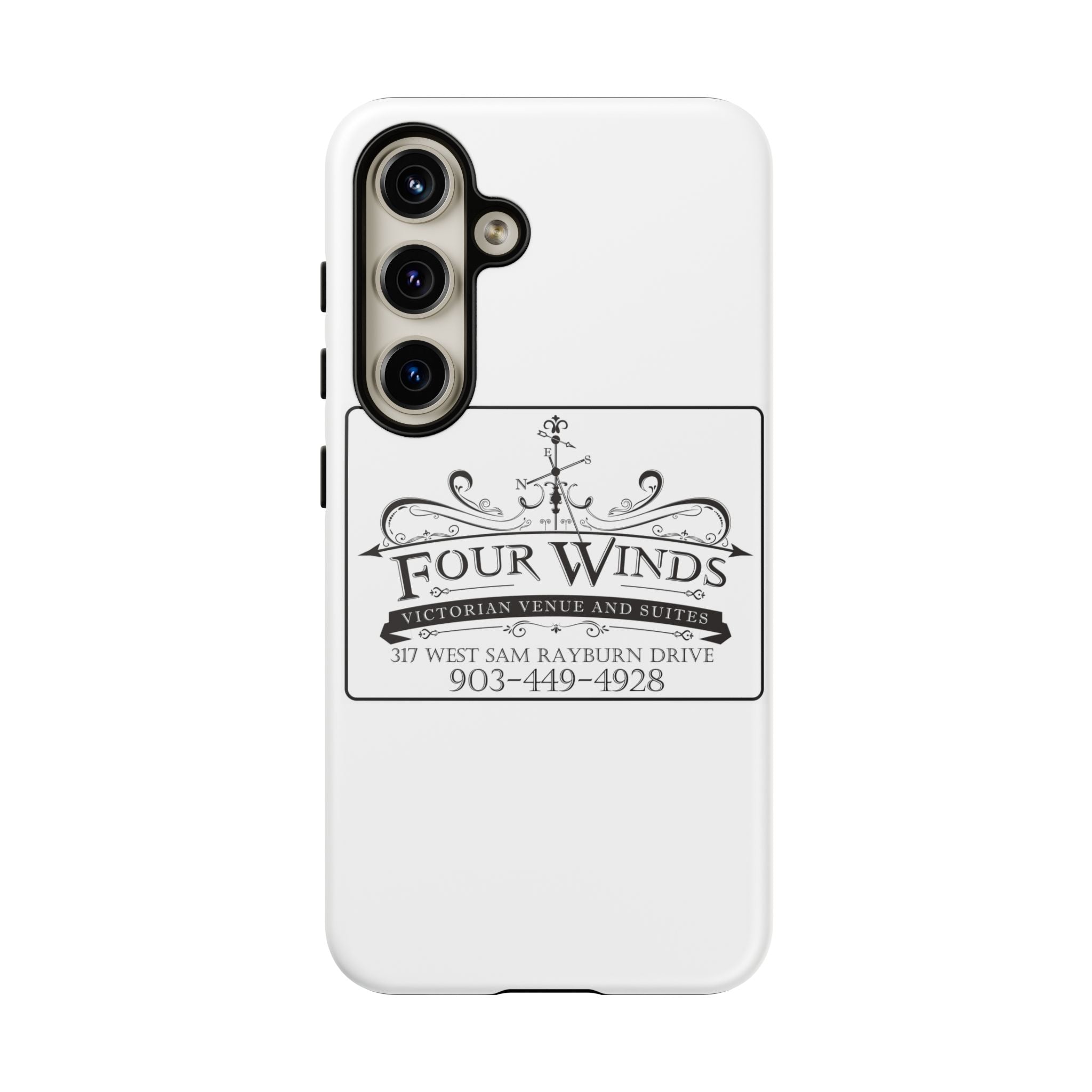 Victorian Style Phone Case with Custom Logo | Tough Cases, Custom Phone Accessory, Elegant Gift, Unique Design, Personalized Tech