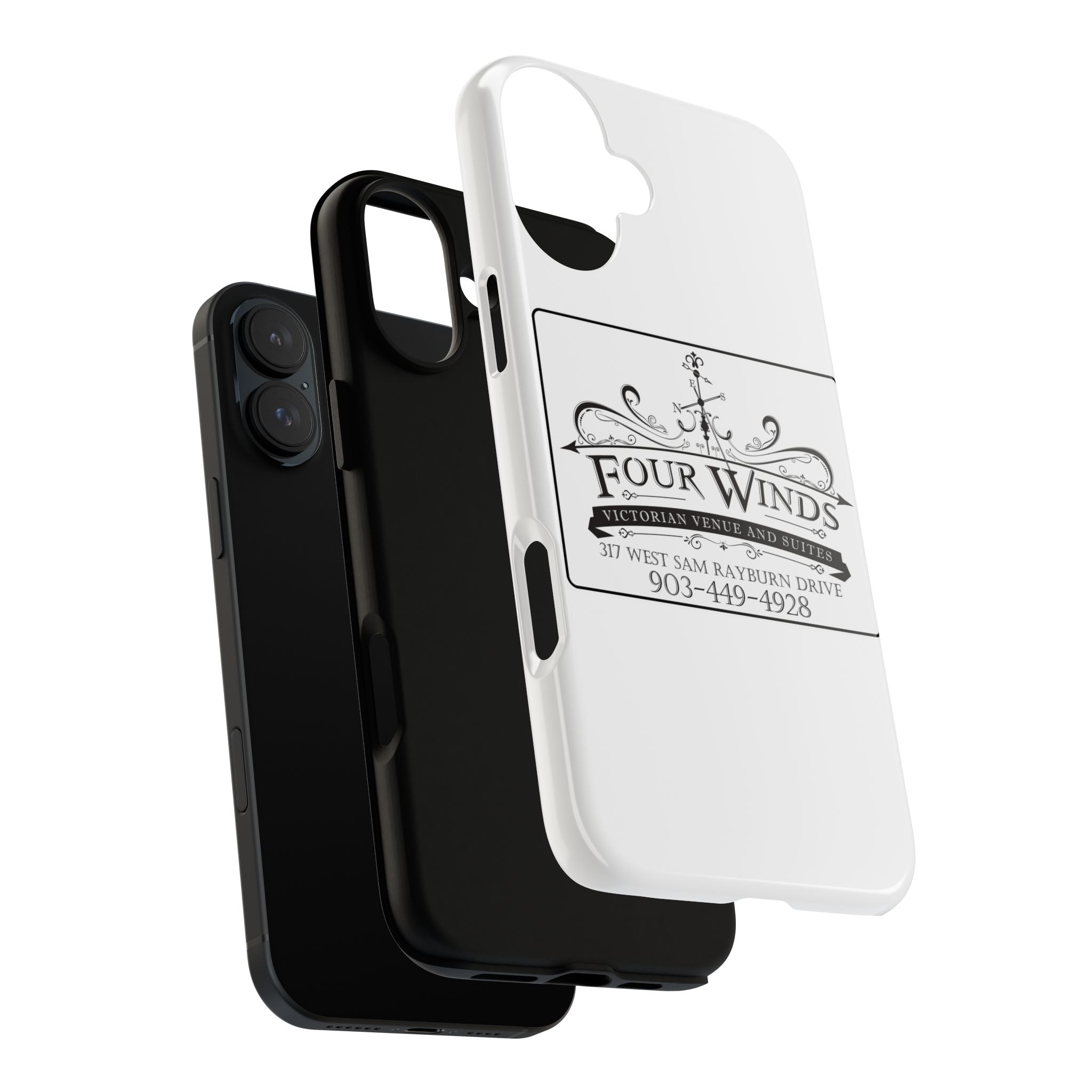 Victorian Style Phone Case with Custom Logo | Tough Cases, Custom Phone Accessory, Elegant Gift, Unique Design, Personalized Tech