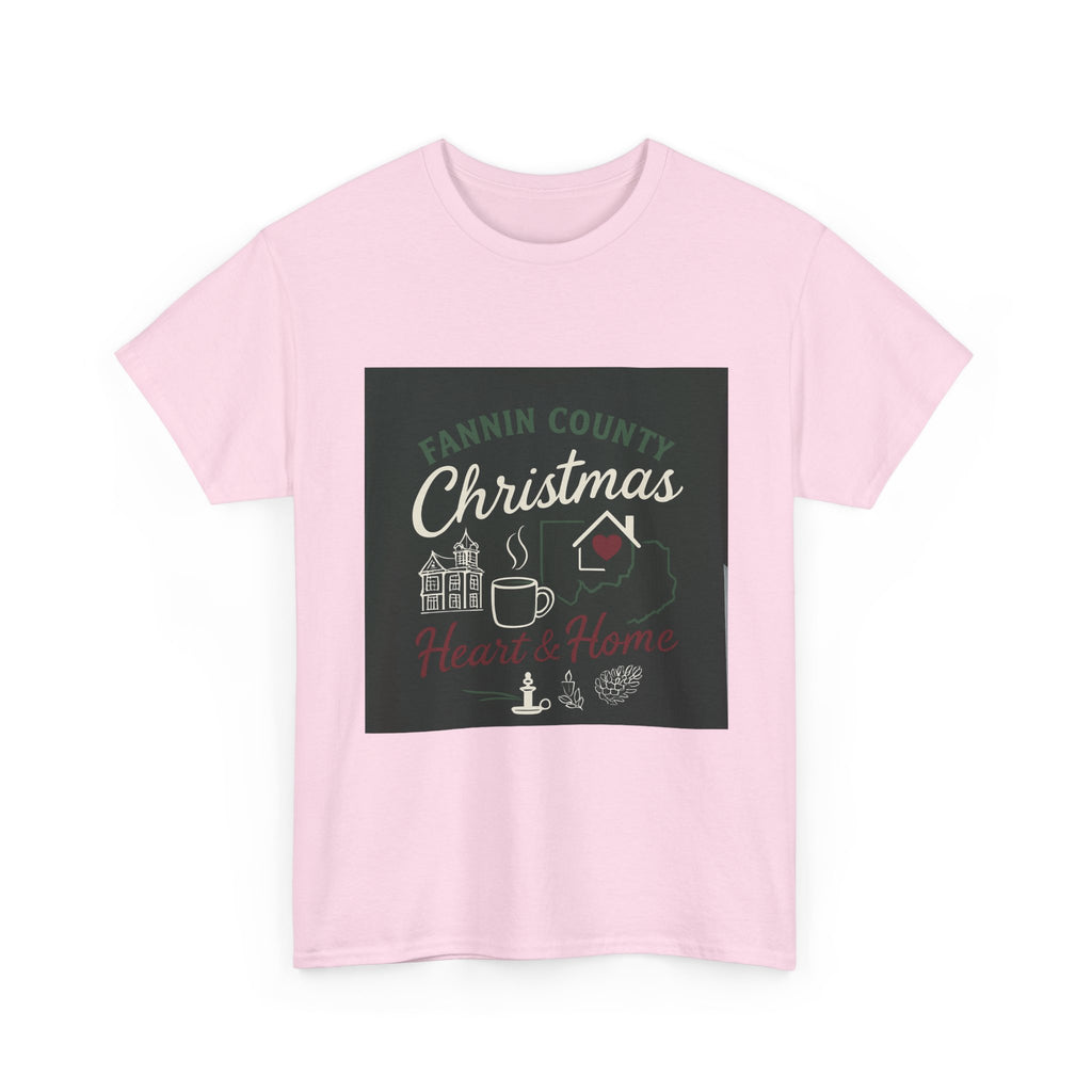 Fannin County Christmas Tee - Homely & Cozy Holiday Shirt
