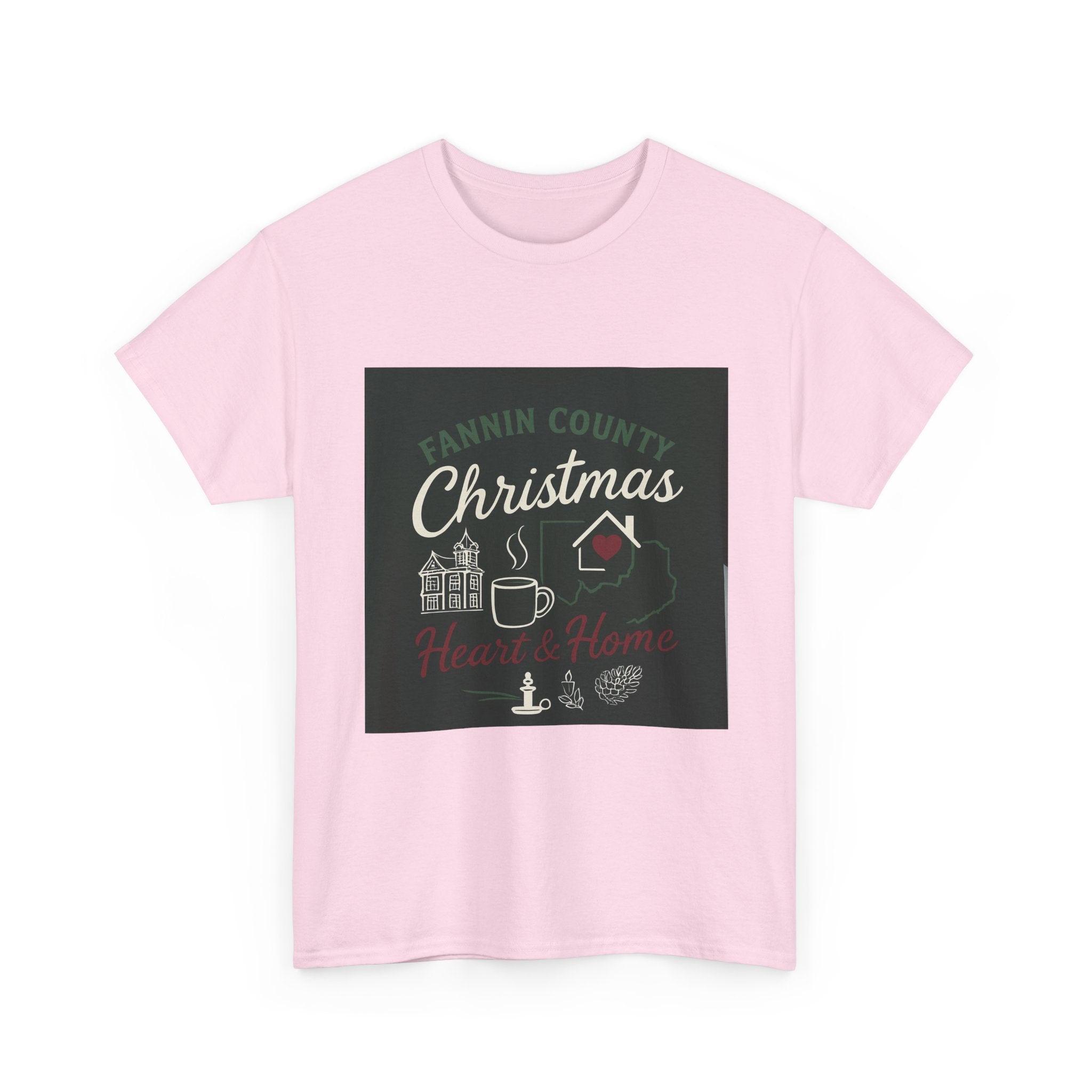 Fannin County Christmas Tee - Homely & Cozy Holiday Shirt