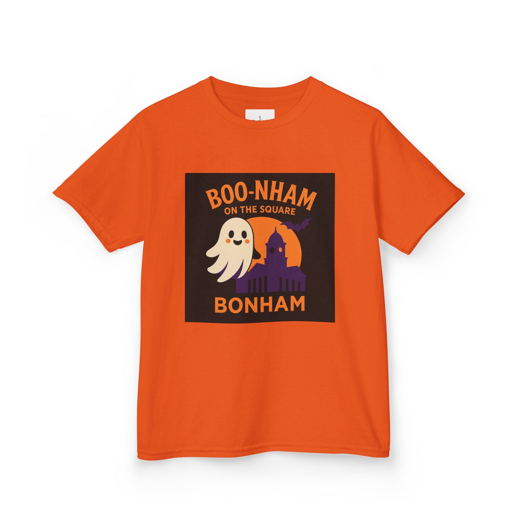 Boo-Nham Halloween Kids Tee, Fun Fall Shirt, Spooky Ghost Tee, Halloween Costume Top, Kids Halloween Apparel