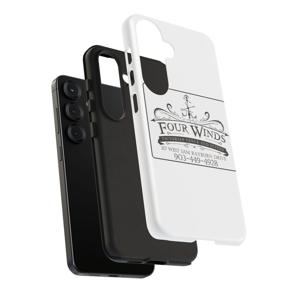 Victorian Style Phone Case with Custom Logo | Tough Cases, Custom Phone Accessory, Elegant Gift, Unique Design, Personalized Tech