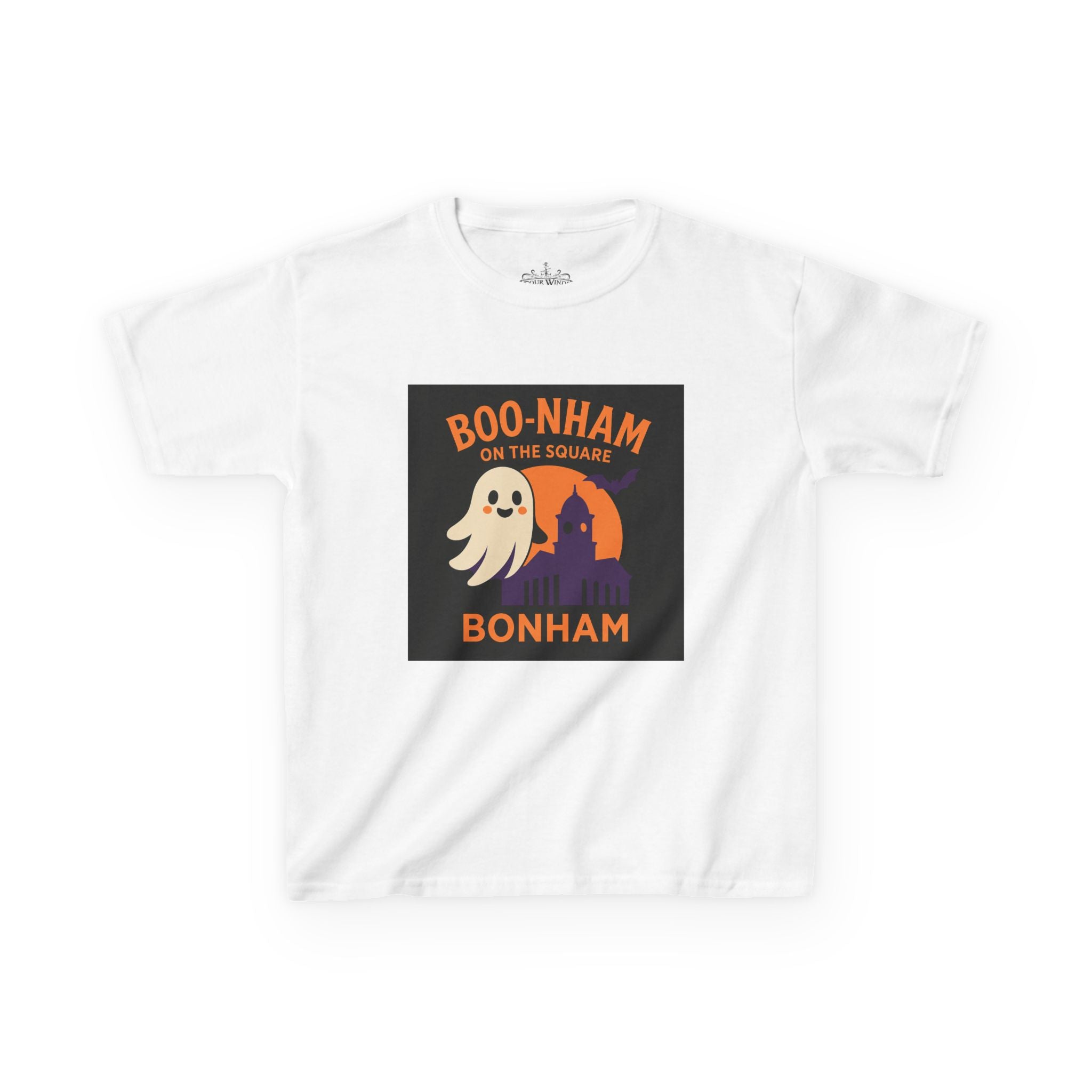 Boo-Nham Halloween Kids Tee, Fun Fall Shirt, Spooky Ghost Tee, Halloween Costume Top, Kids Halloween Apparel