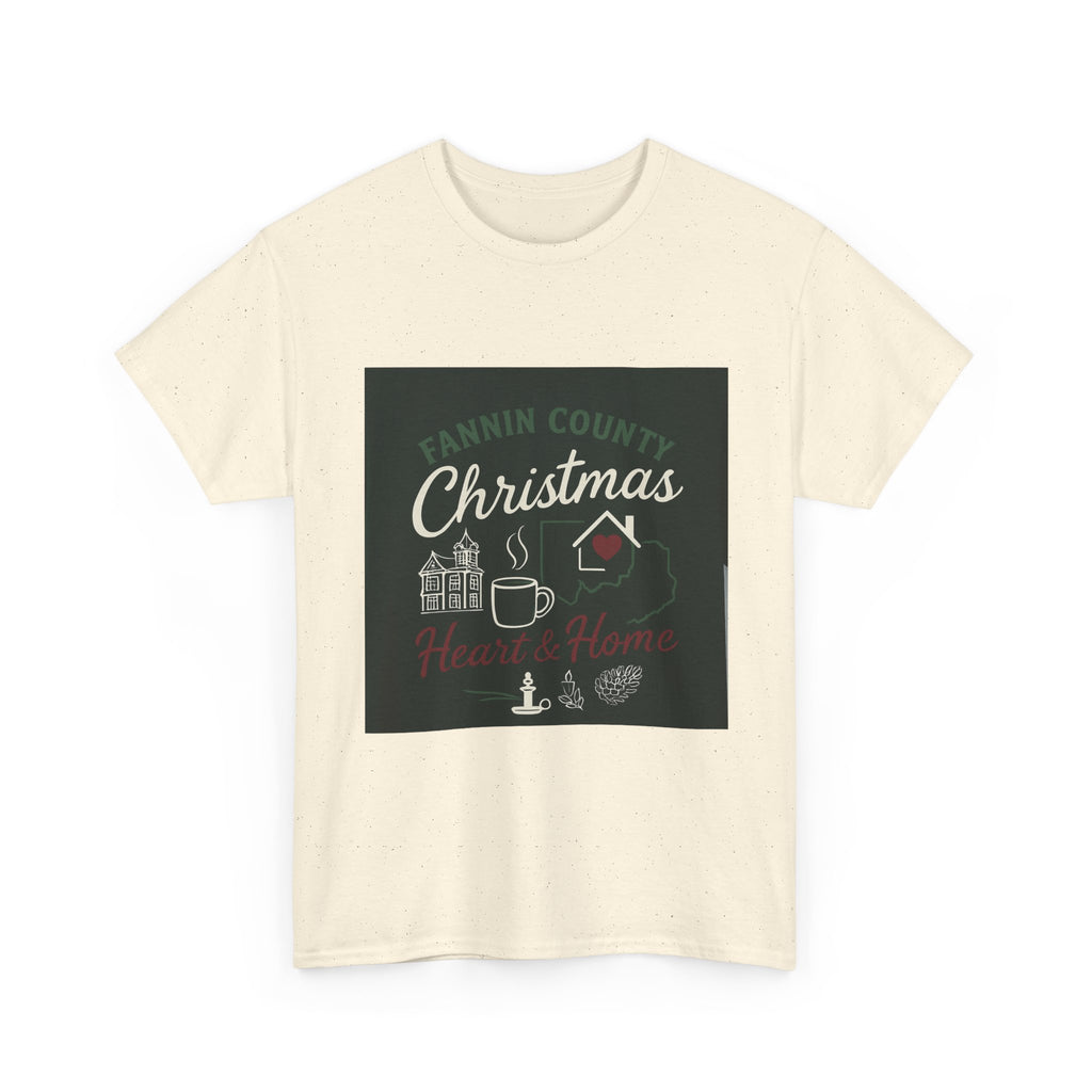Fannin County Christmas Tee - Homely & Cozy Holiday Shirt