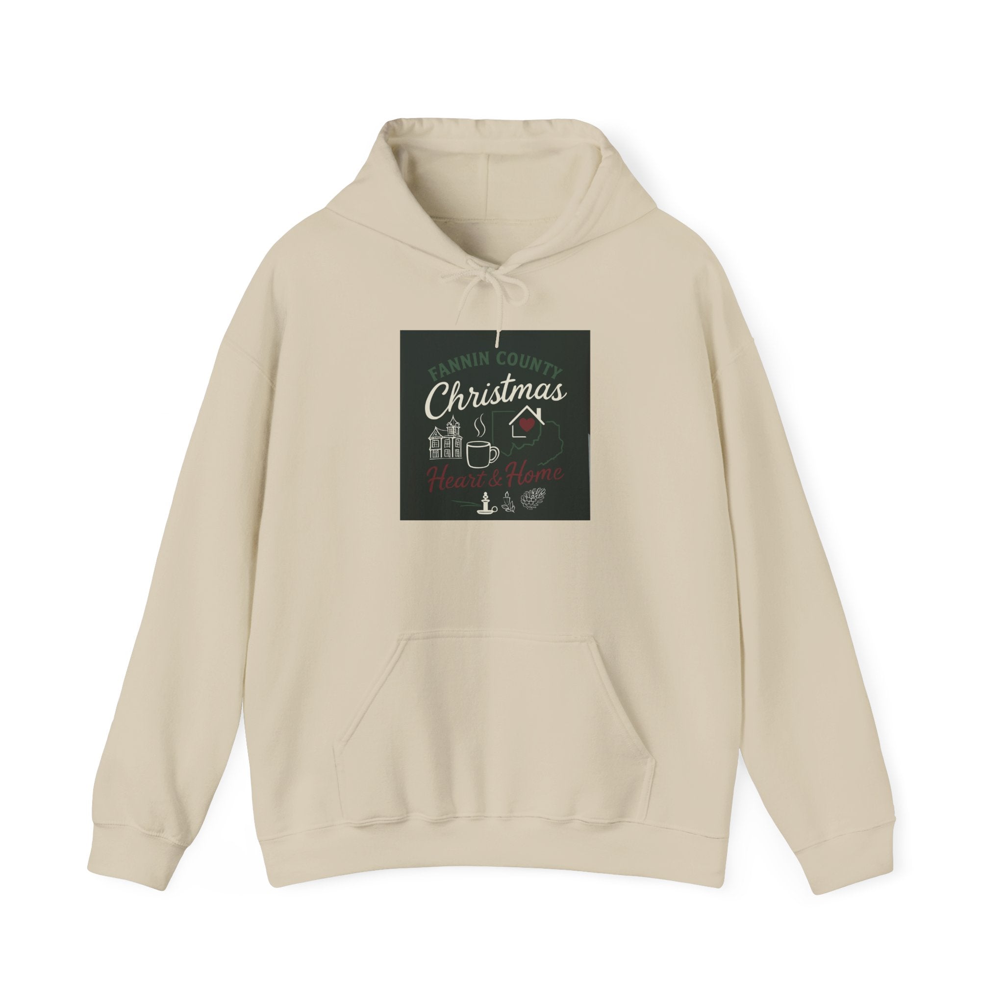 Cozy Christmas Hoodie - Festive Unisex Heavy Blend Sweatshirt