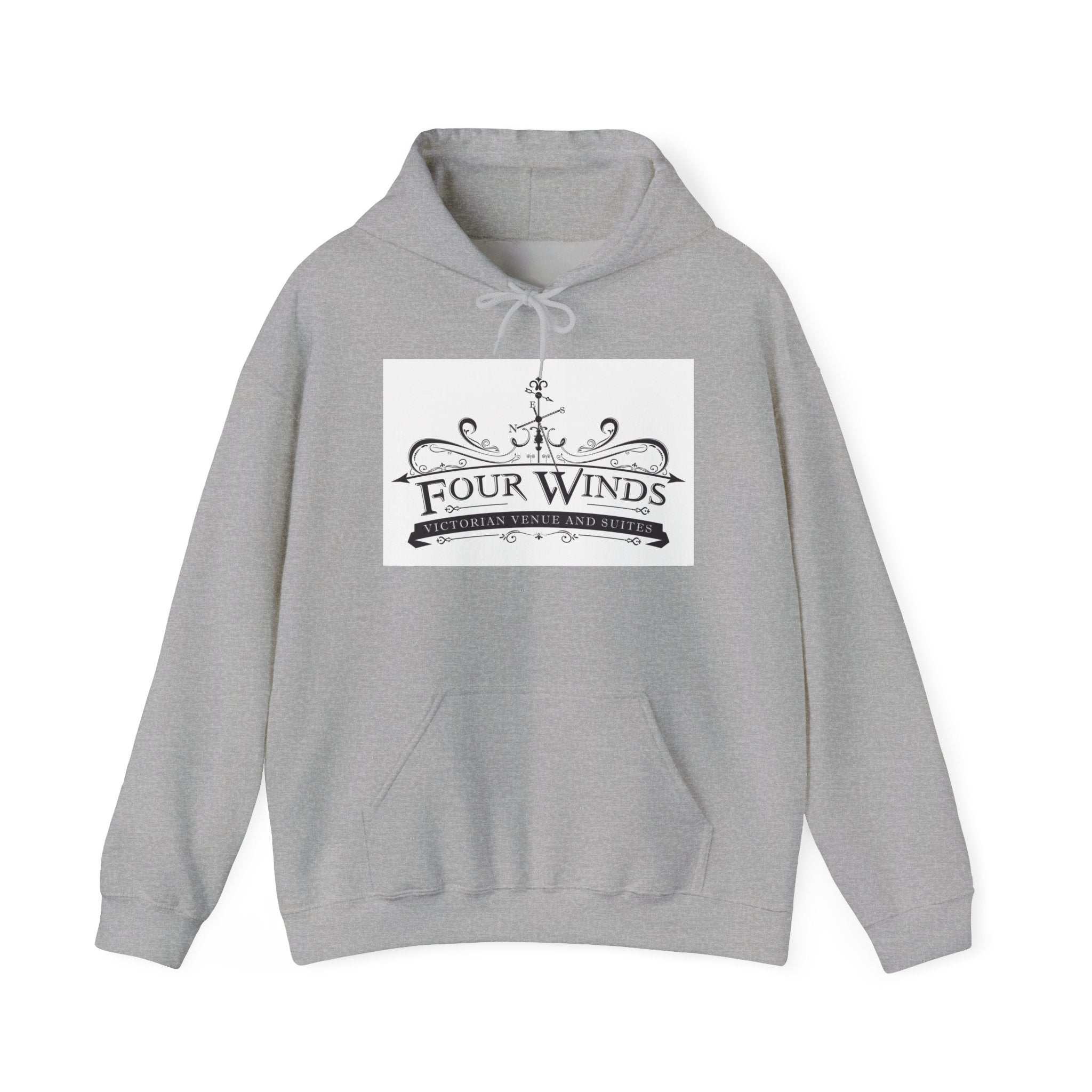 Four Winds Hooded Sweatshirt | Cozy Unisex Sweatshirt for All Seasons, Gift for Nature Lovers, Casual Wear, Travel Hoodie