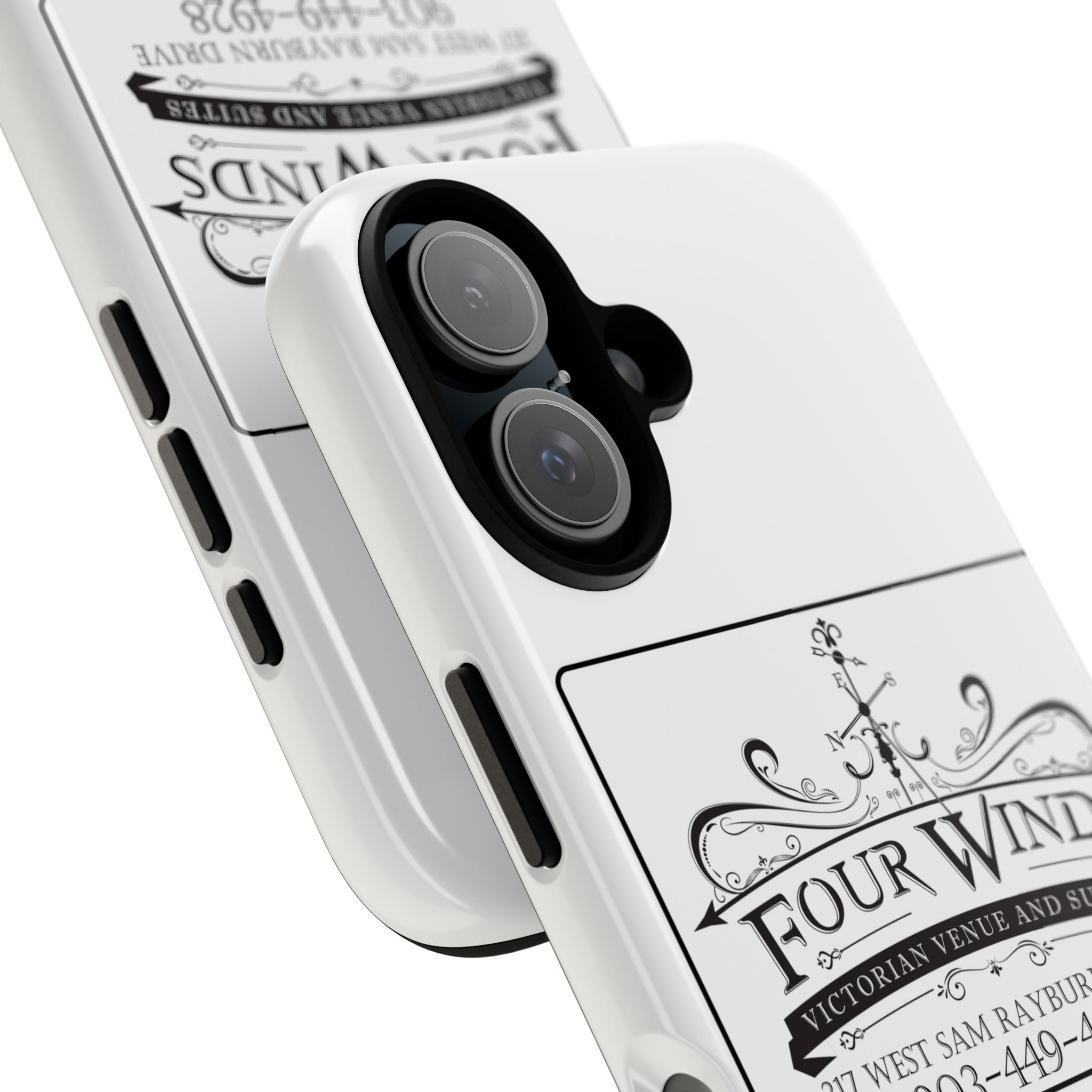 Victorian Style Phone Case with Custom Logo | Tough Cases, Custom Phone Accessory, Elegant Gift, Unique Design, Personalized Tech
