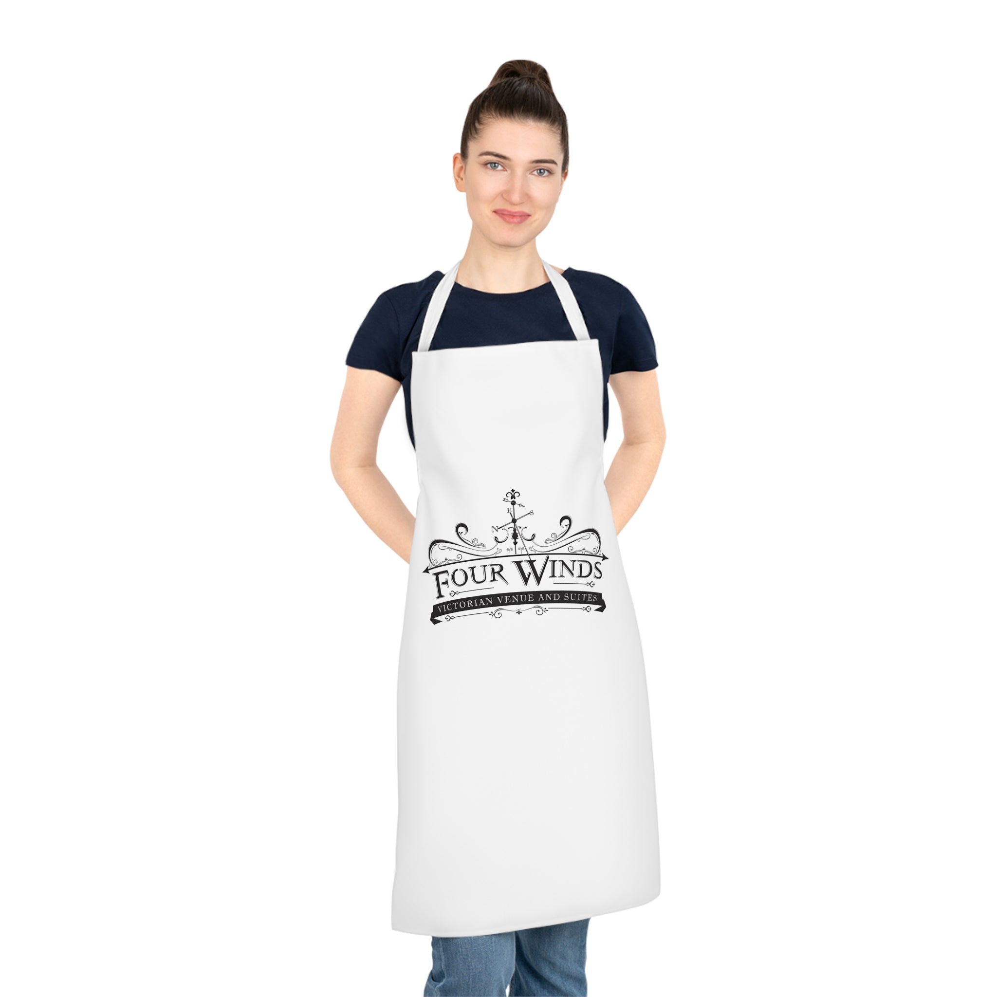 Nautical-Inspired Adult Apron, Four Winds Kitchen Apron, Cooking Gift, Culinary Art, Home Chef Apron, Unique Gift for Him/Her