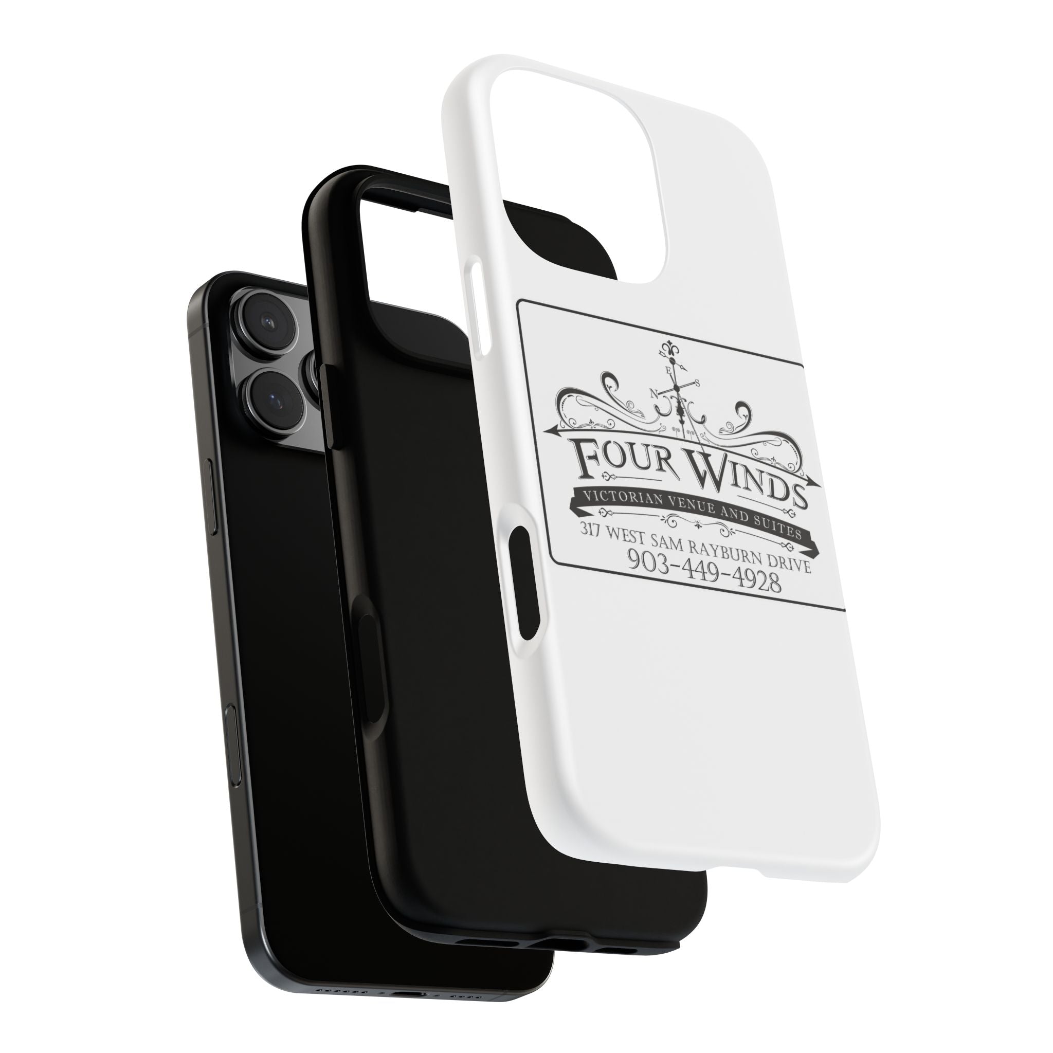 Victorian Style Phone Case with Custom Logo | Tough Cases, Custom Phone Accessory, Elegant Gift, Unique Design, Personalized Tech