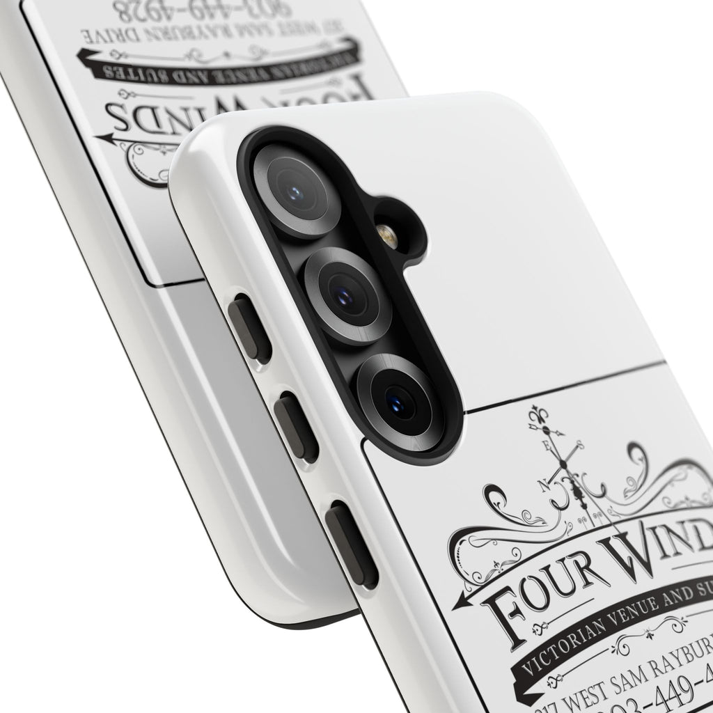 Victorian Style Phone Case with Custom Logo | Tough Cases, Custom Phone Accessory, Elegant Gift, Unique Design, Personalized Tech