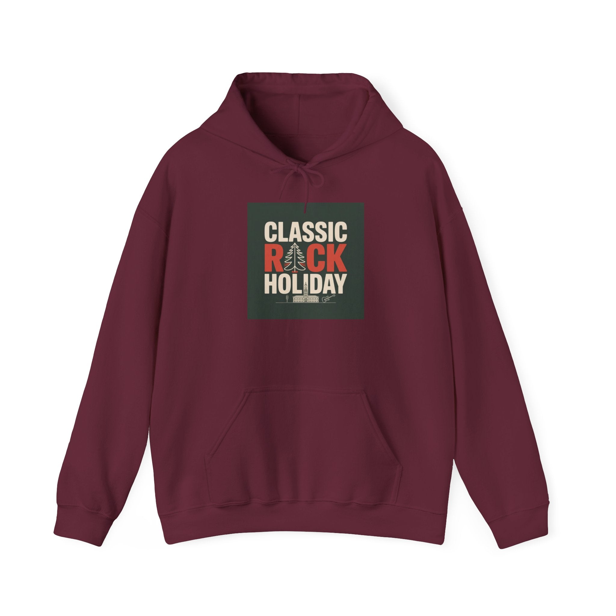 Classic Rock Holiday Hoodie - Unisex Heavy Blend™ Sweatshirt