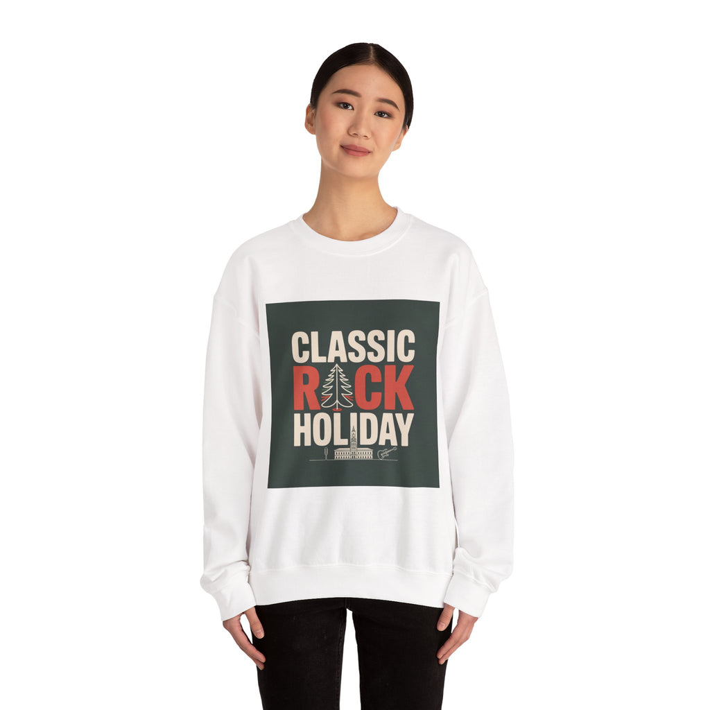 Classic Rock Holiday Unisex Crewneck Sweatshirt