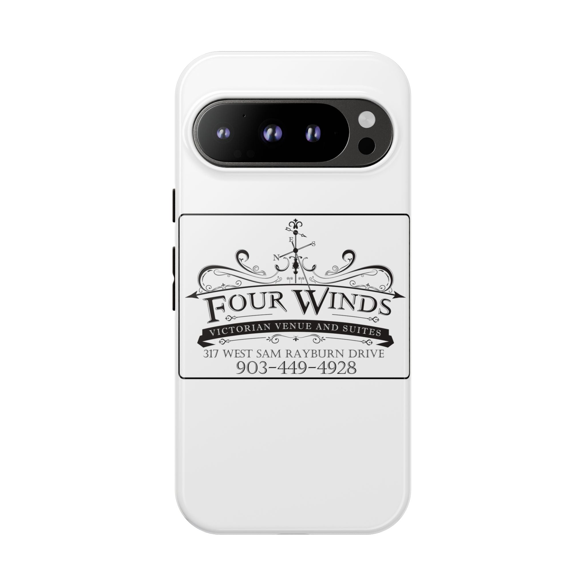Victorian Style Phone Case with Custom Logo | Tough Cases, Custom Phone Accessory, Elegant Gift, Unique Design, Personalized Tech