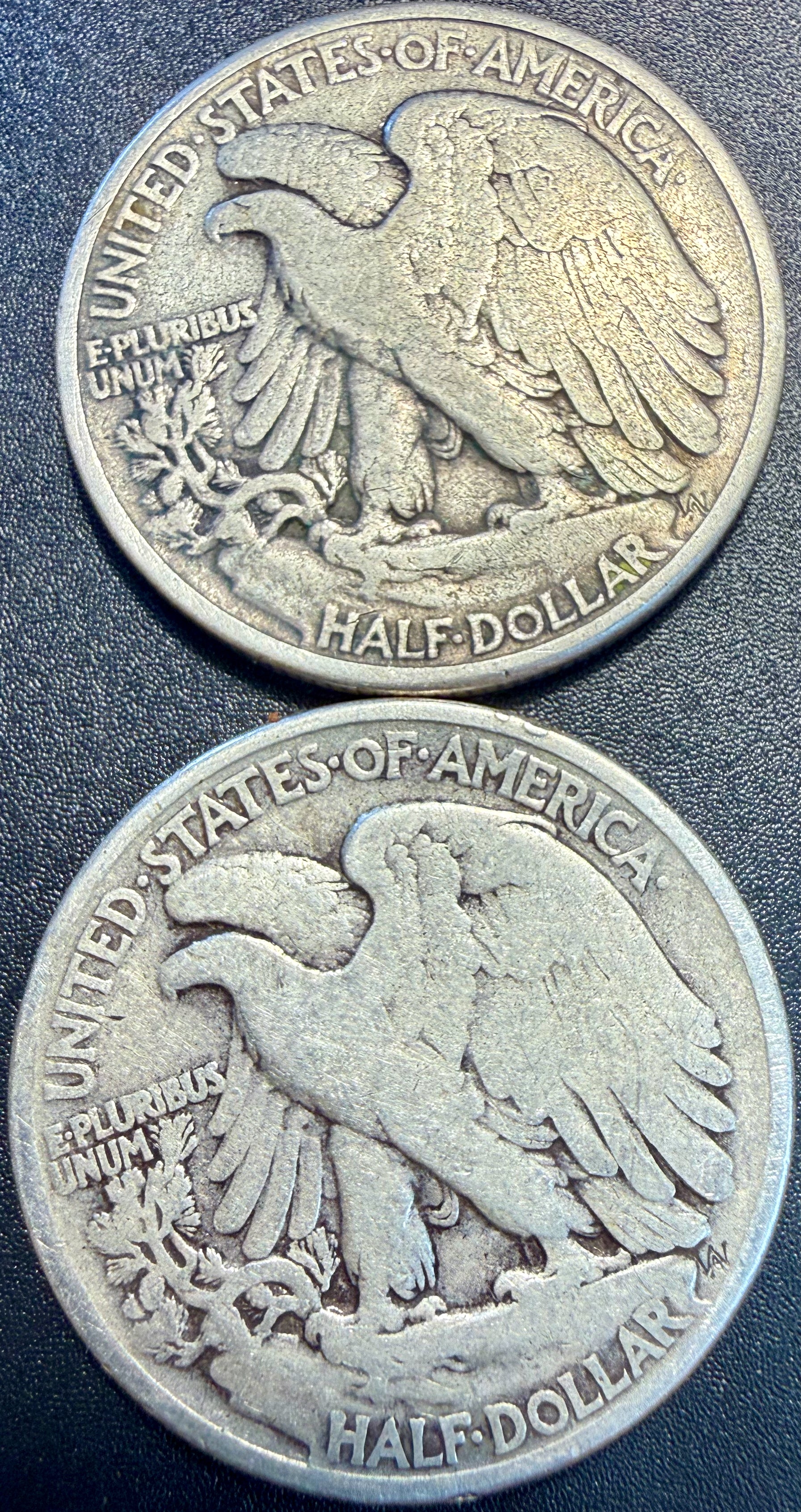 10x Walking Liberty Half Dollar 90% Silver Coins Mixed Dates & Mints - ASW