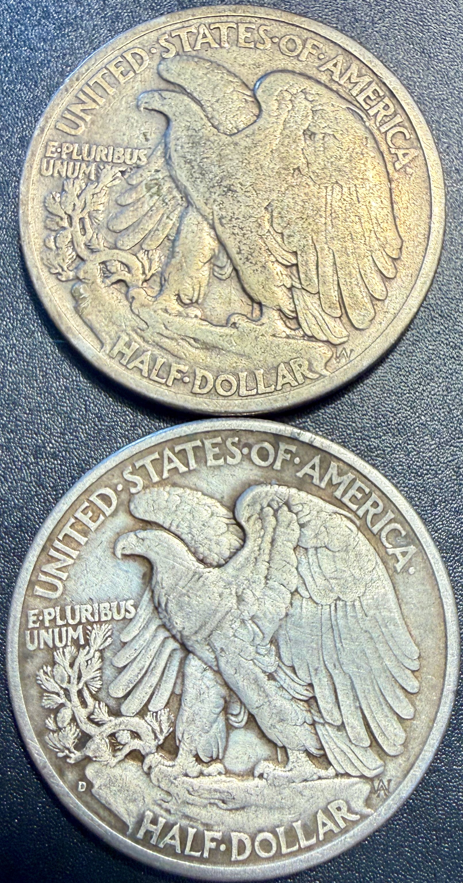 8x Walking Liberty Half Dollar 90% Silver Coins Mixed Dates & Mints - ASW 2.893