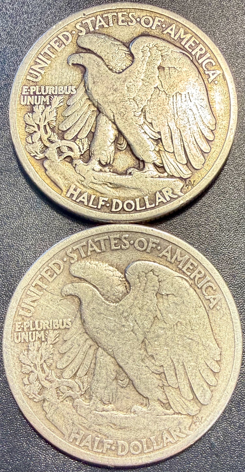 8x Walking Liberty Half Dollar 90% Silver Coins Mixed Dates & Mints - ASW 2.893