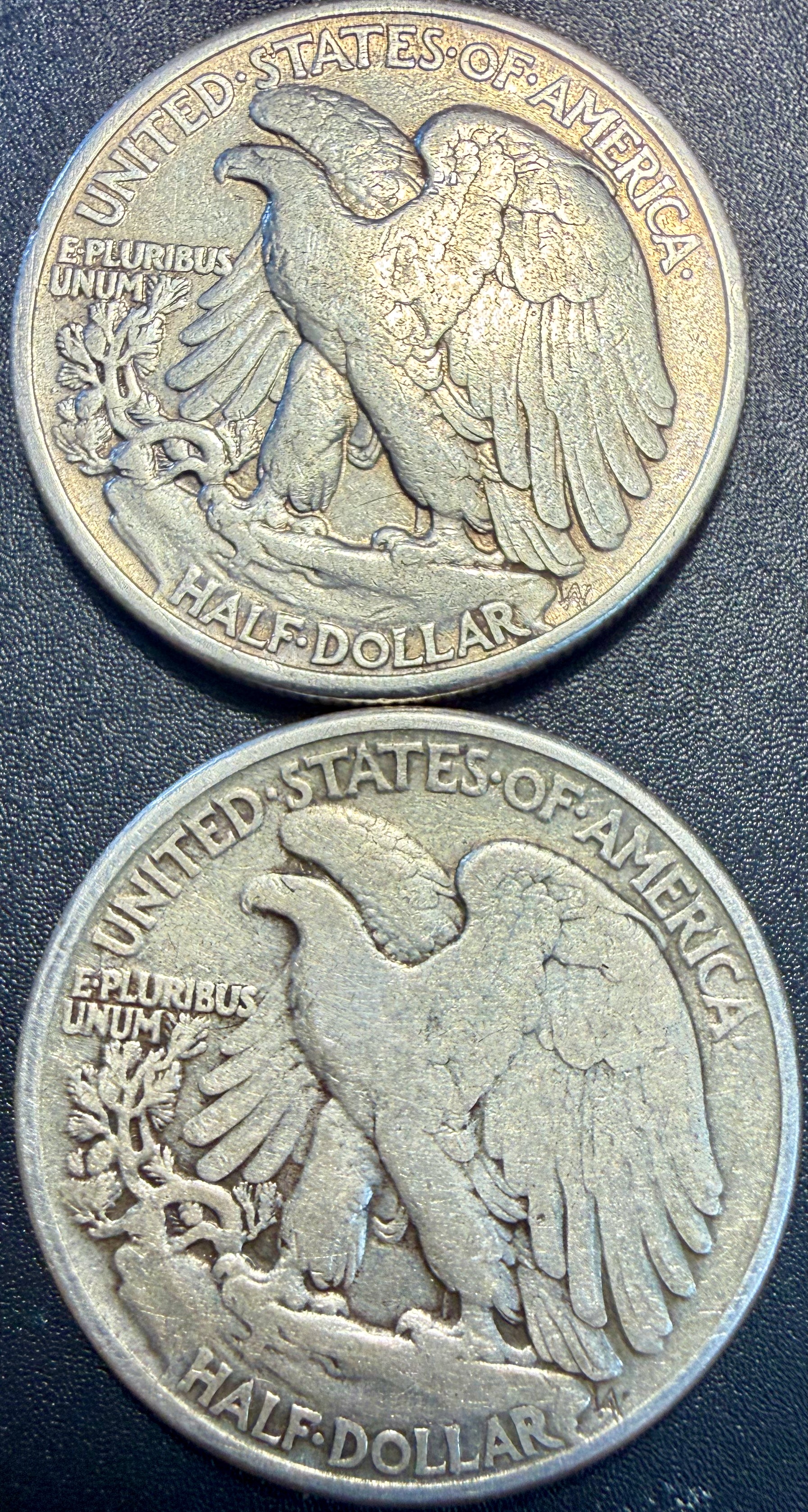 10x Walking Liberty Half Dollar 90% Silver Coins Mixed Dates & Mints - ASW