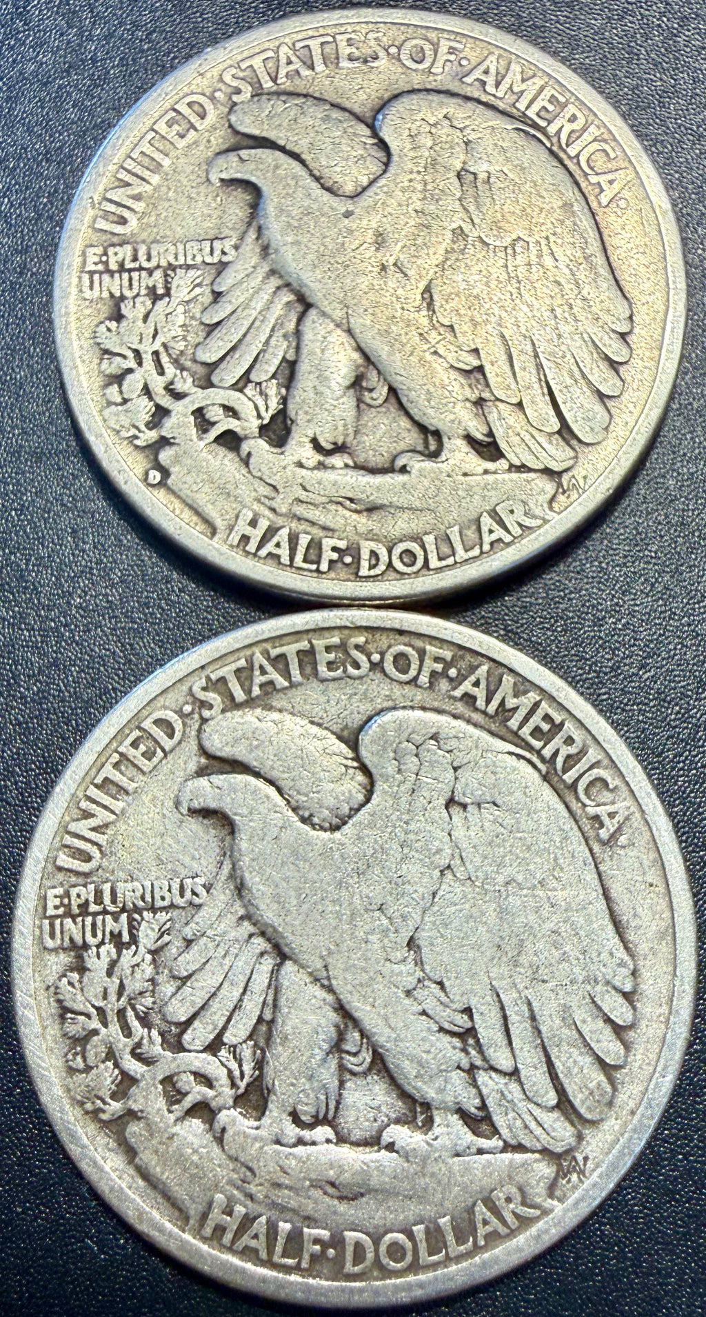 8x Walking Liberty Half Dollar 90% Silver Coins Mixed Dates & Mints - ASW 2.893