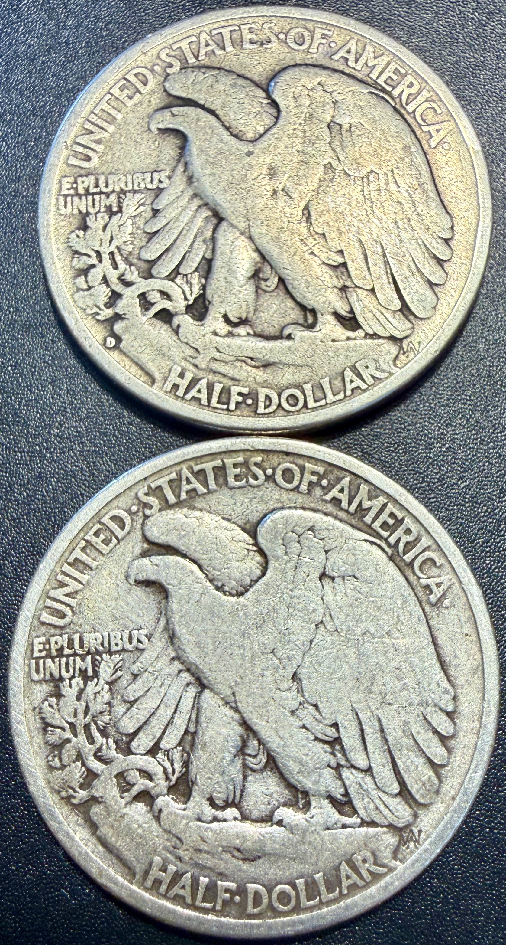 8x Walking Liberty Half Dollar 90% Silver Coins Mixed Dates & Mints - ASW 2.893