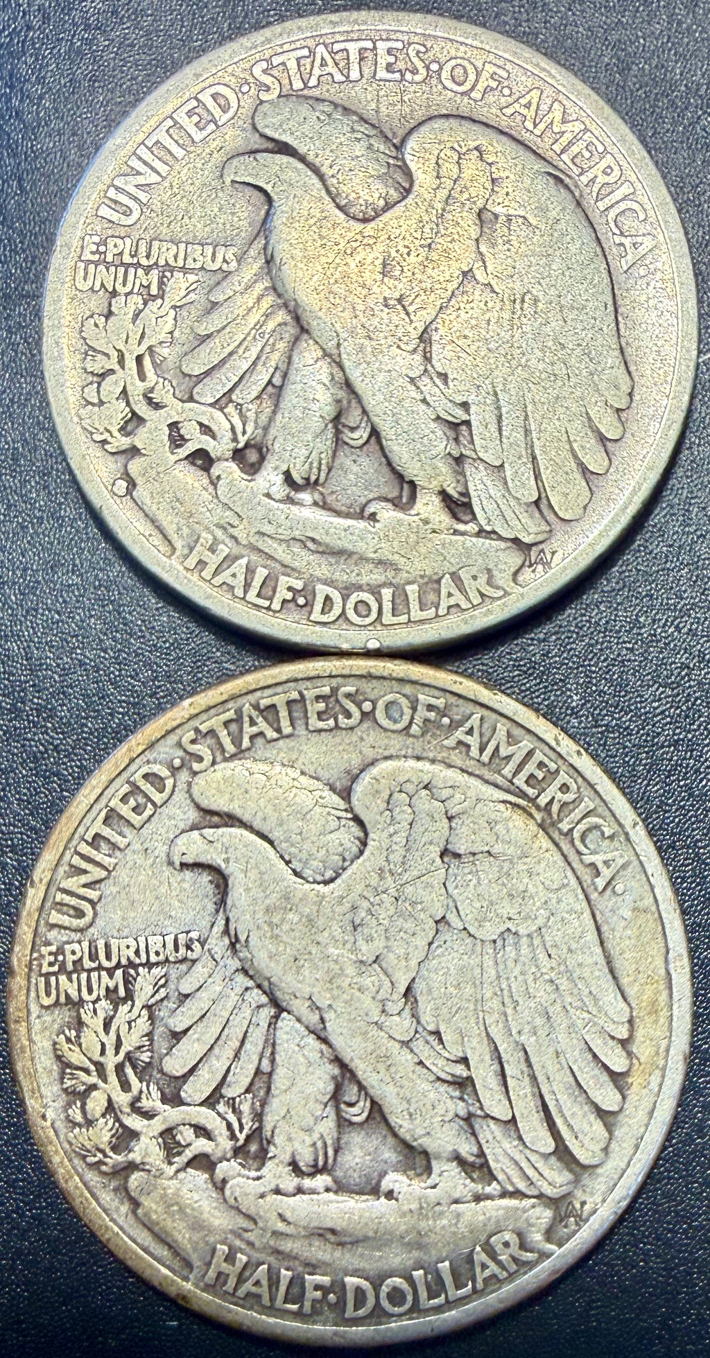 8x Walking Liberty Half Dollar 90% Silver Coins Mixed Dates & Mints - ASW 2.893