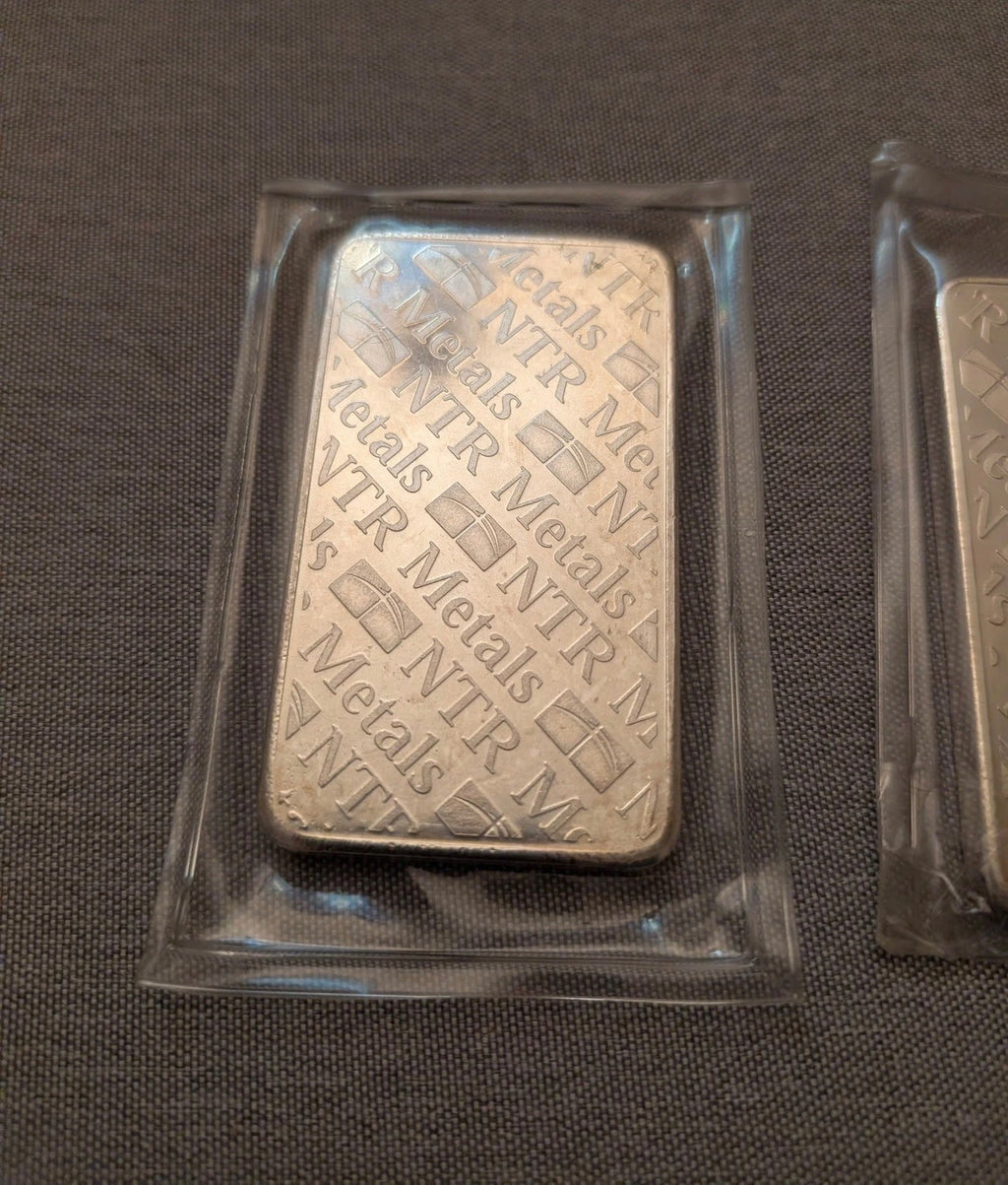 NTR Metals 10 oz .999 Fine Silver Bar