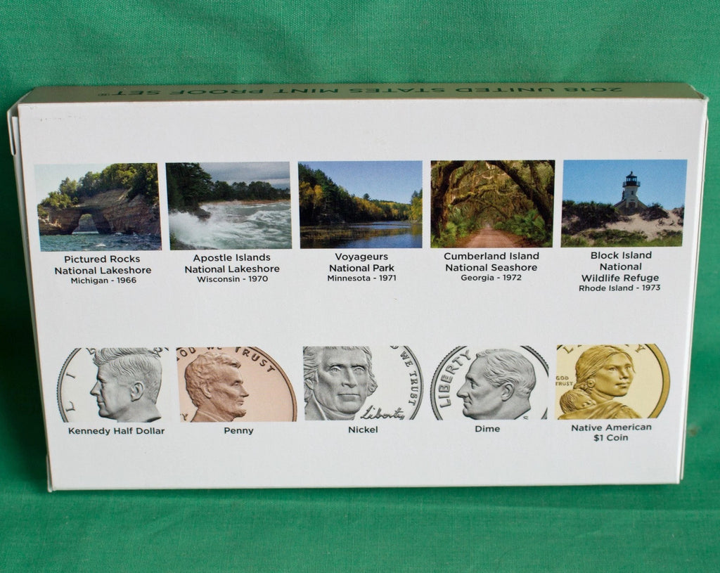 2018-S US Mint Proof Set 10 Coins w/ Box & COA