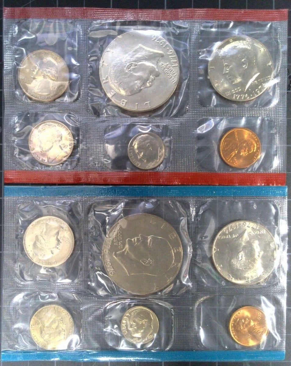 1976 P&D US Mint Uncirculated Set OGP (Cello)