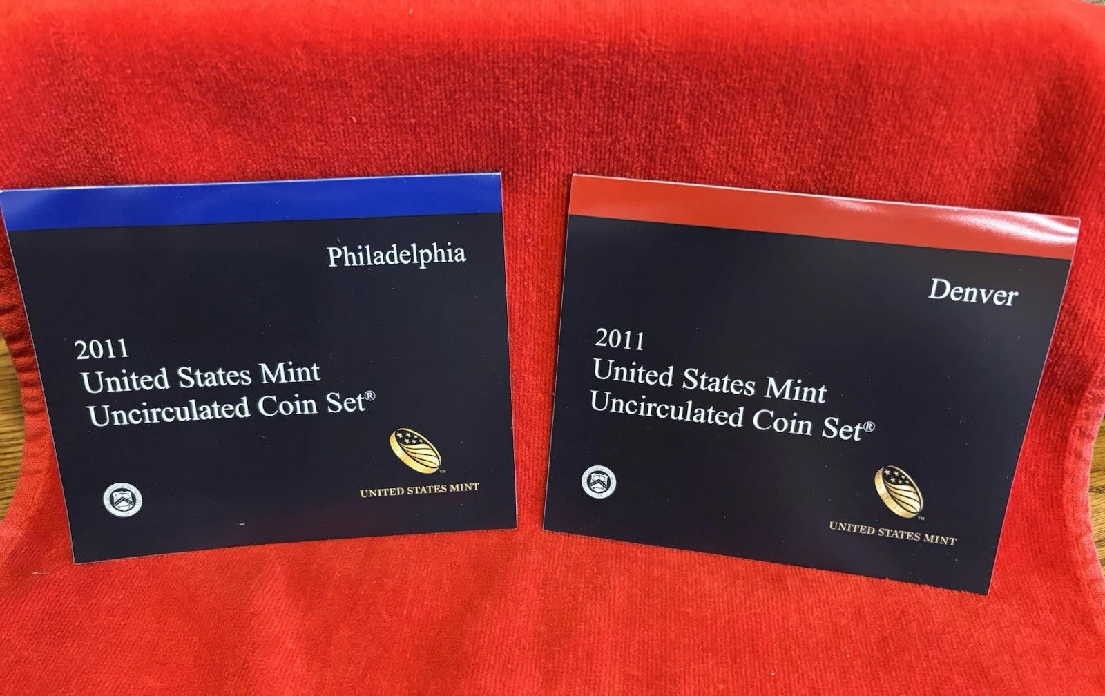 2011 P&D US Mint Uncirculated Set 28 Coins Philadelphia & Denver