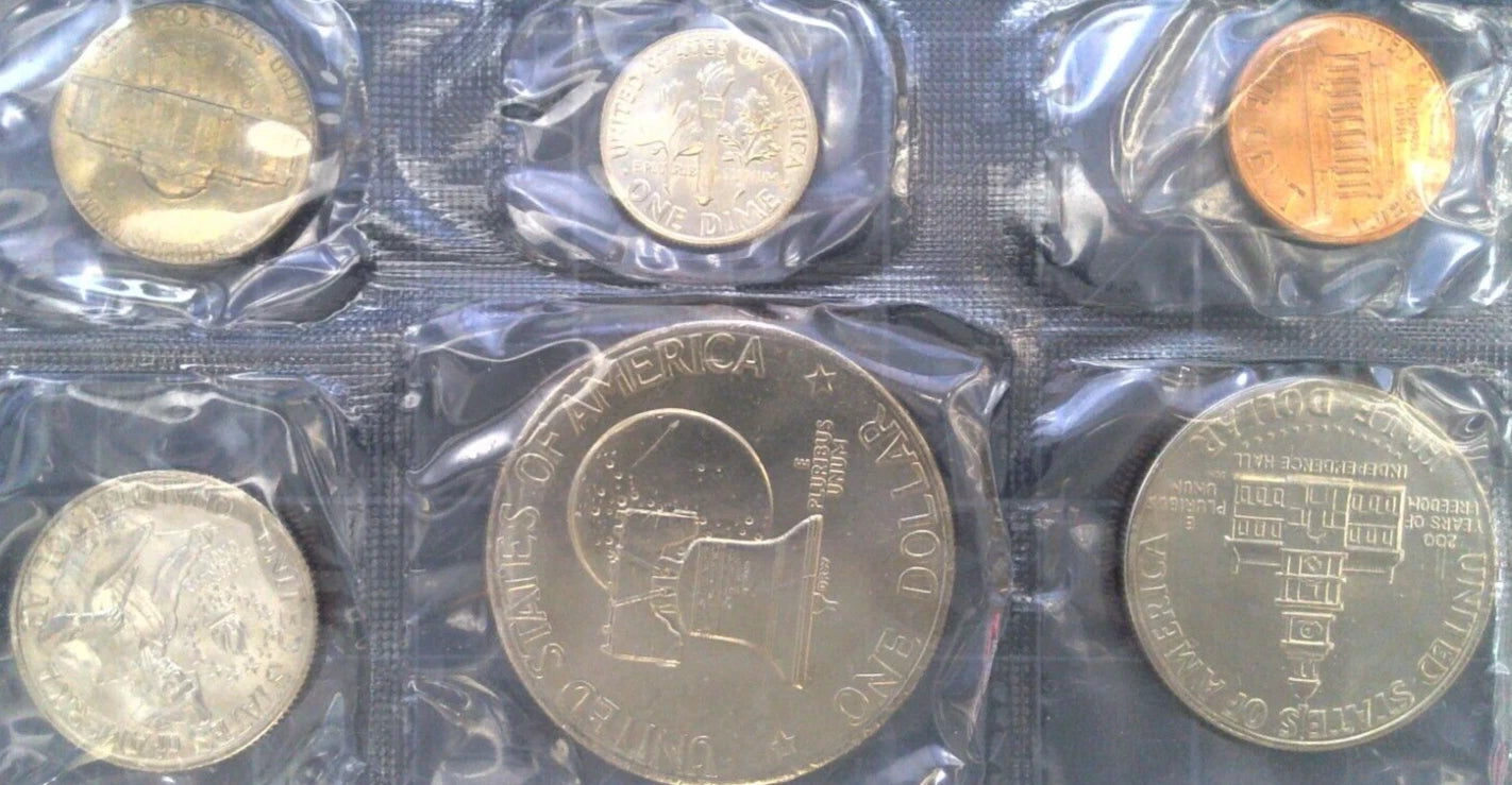 1976 P&D US Mint Uncirculated Set OGP (Cello)