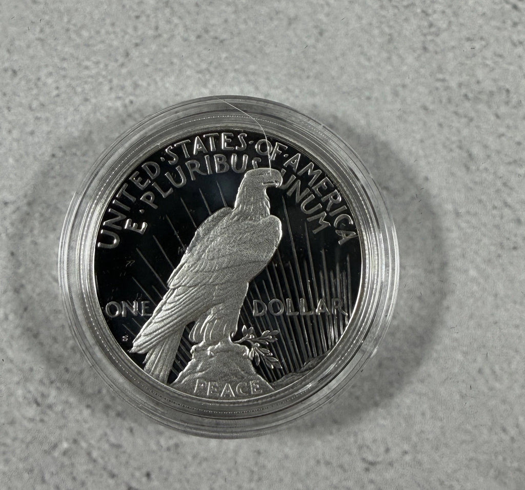 2023-S Peace Silver Dollar $1 Proof OGP & COA San Francisco Mint