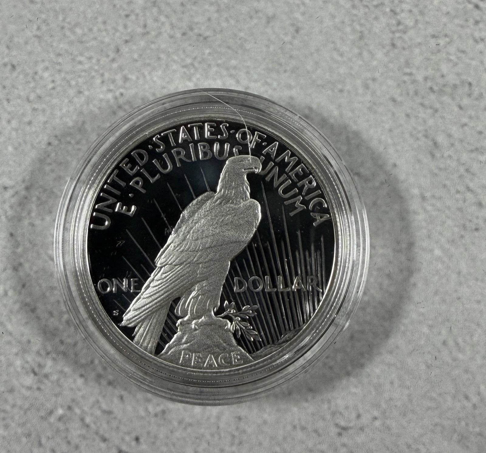 2023-S Peace Silver Dollar $1 Proof OGP & COA San Francisco Mint
