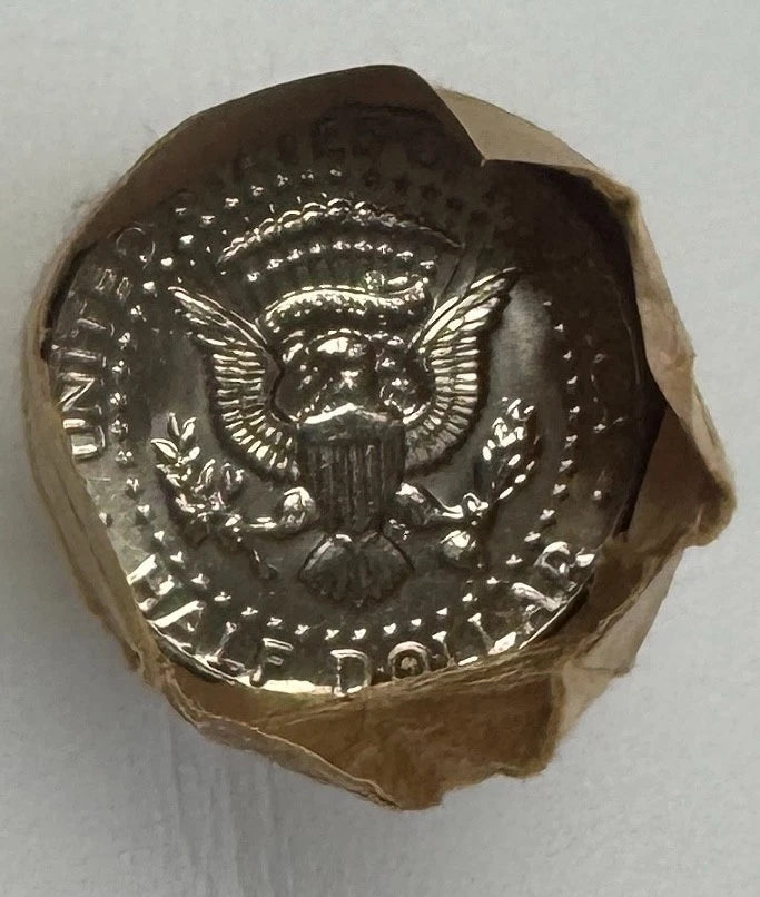 1984-D Kennedy Half Dollar 20-Coin BU Roll Hand Rolled