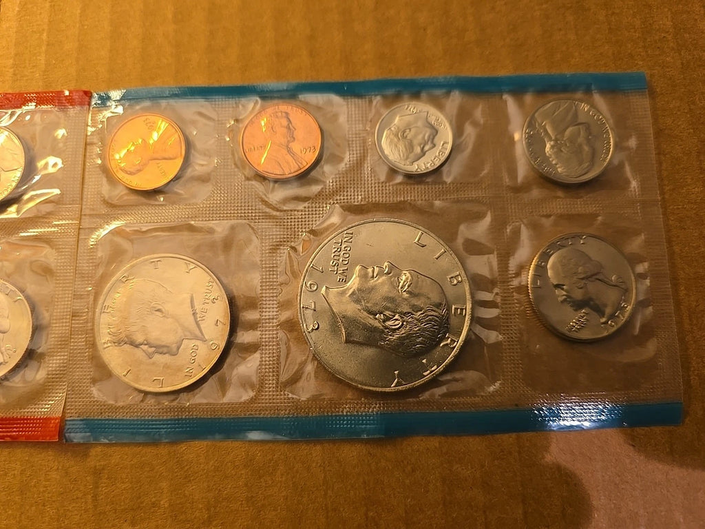 1973 P&D US Mint Uncirculated Set 13 Coins Philadelphia & Denver