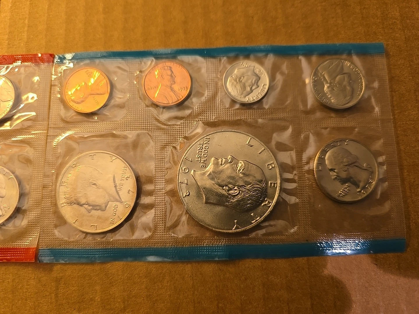 1973 P&D US Mint Uncirculated Set 13 Coins Philadelphia & Denver